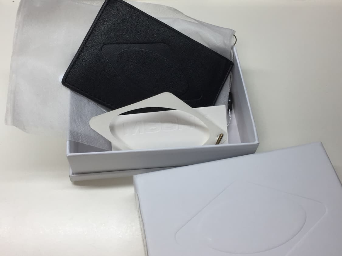 미스치프 롬버스 클래식 카드 홀더 블랙 상품이미지1