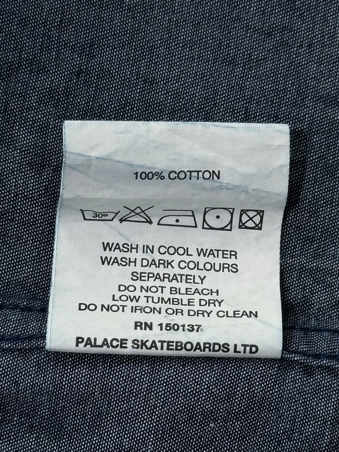 팔라스 스트로베리 엠브로이더리 데님 셔츠 인디고 상품이미지7