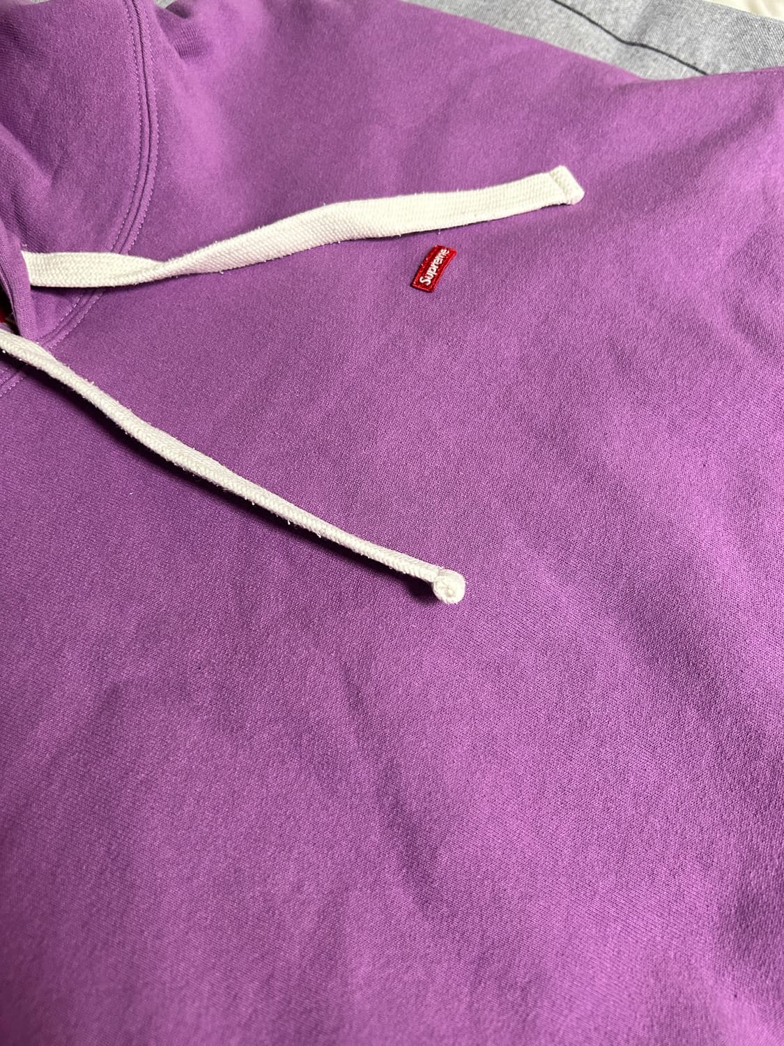Supreme Box Logo Hoodie (Purple / Made i 상품이미지2