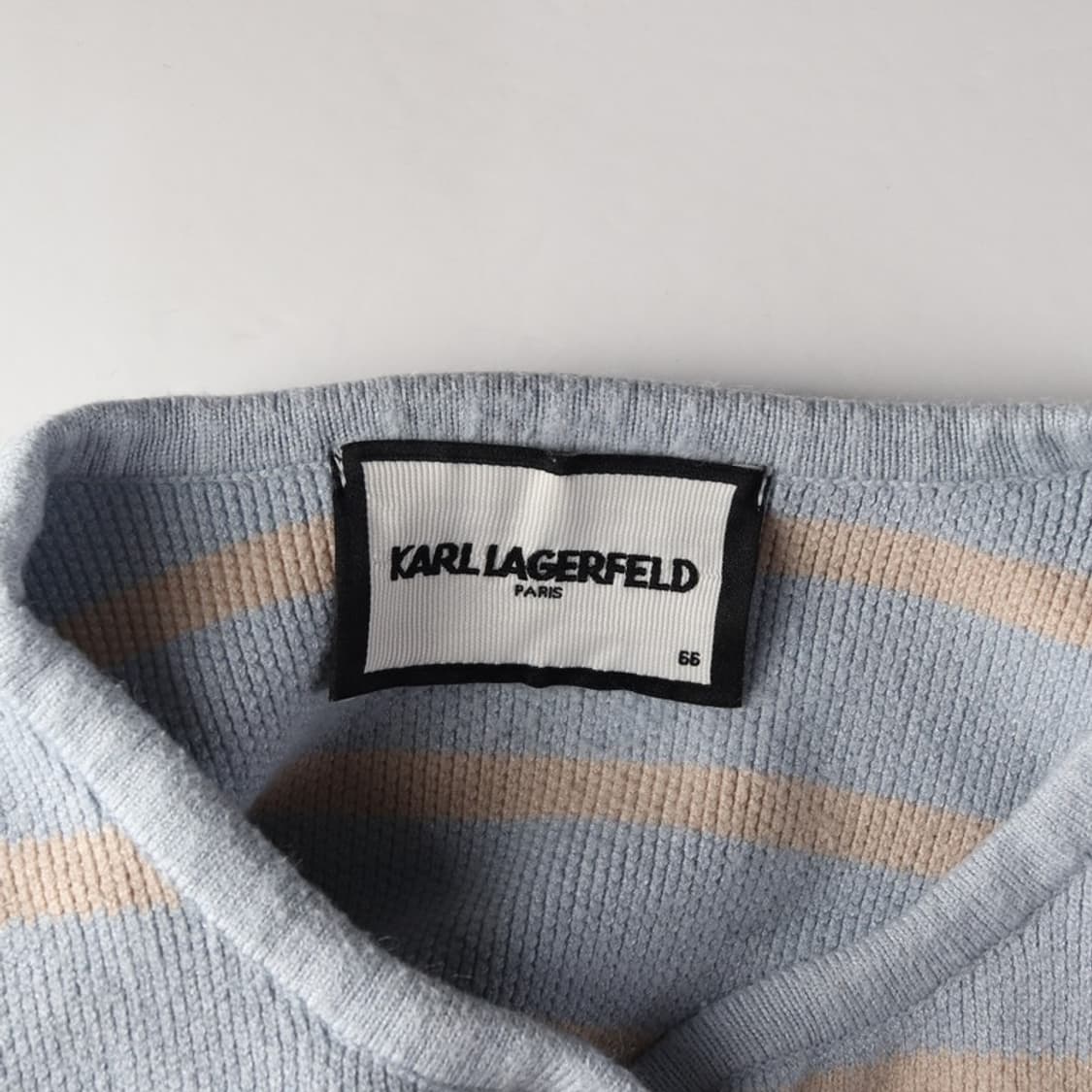 칼라거펠트 파리스 스트라이프 니트 가디건 66 상품이미지5