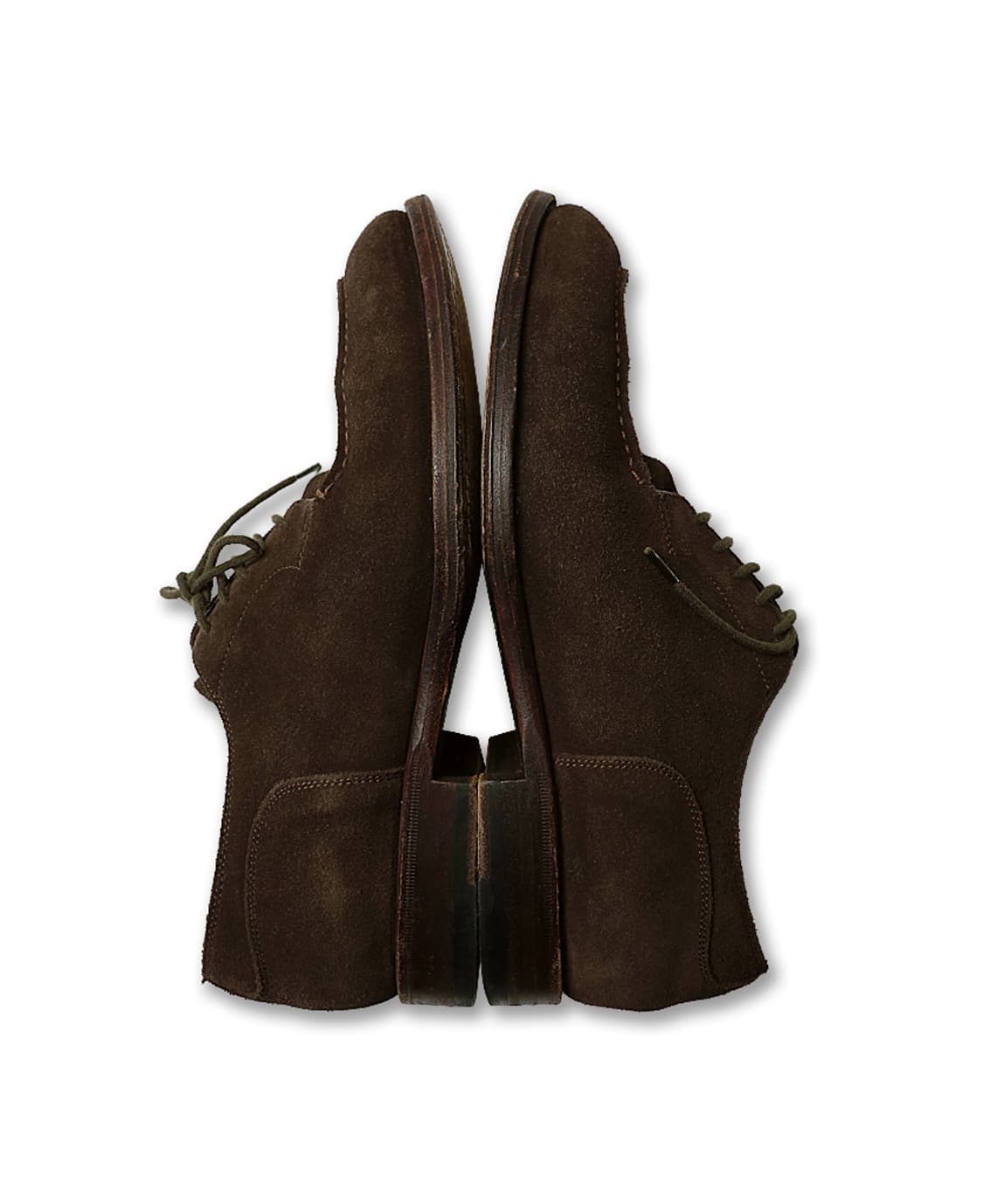 엔조 보나페 [Enzo Bonafe] 다크 브라운 스웨이드 레더 유팁구두 상품이미지4