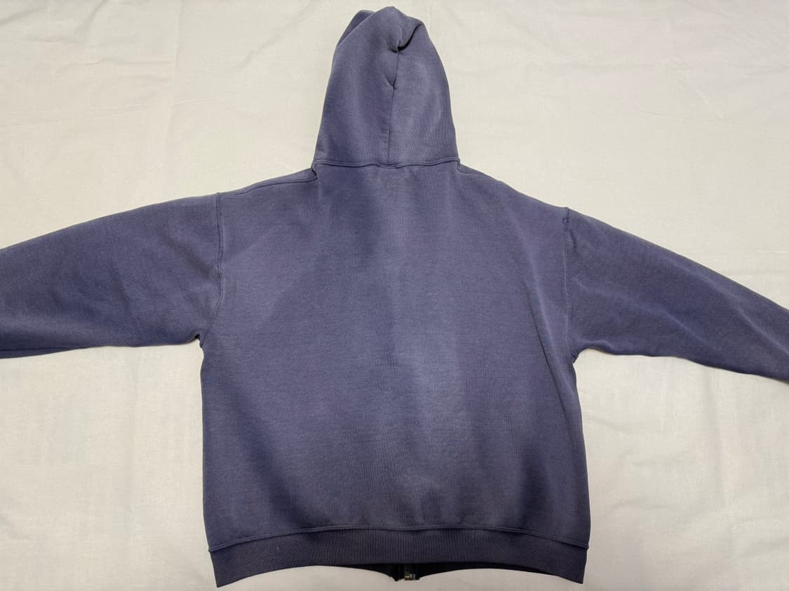 [L] 90s 러셀 (Russell Athletic) 네이비 후드집업 상품이미지3
