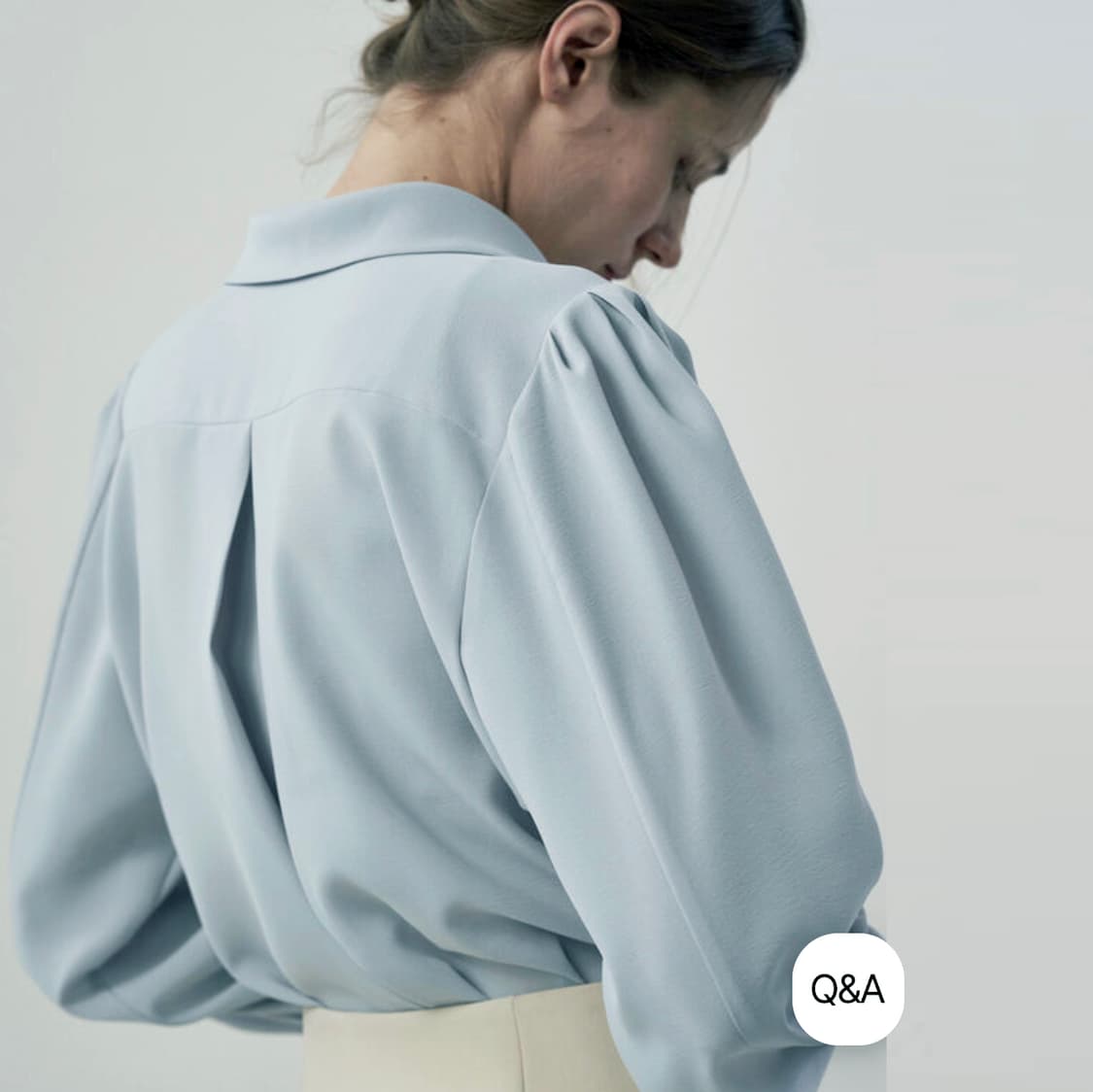 모멧(MOMET) 마르 타이 블라우스 프리사이즈 새상품  상품이미지5