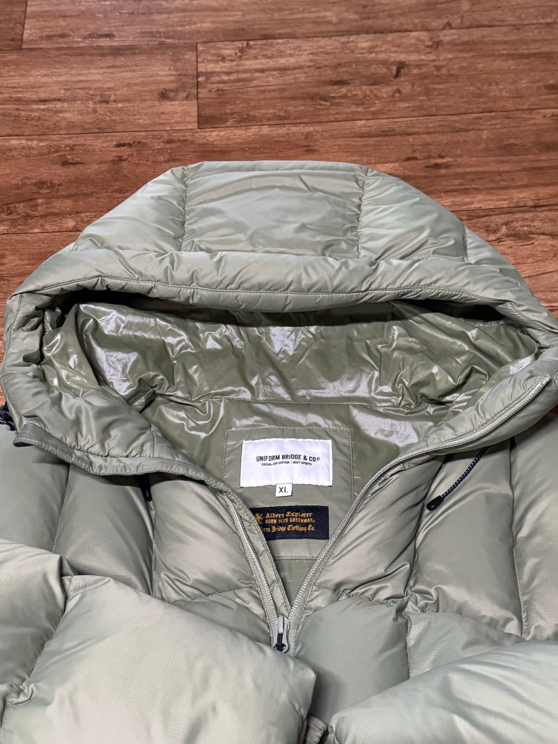 유니폼브릿지 덕다운 패딩 XL 올리브  상품이미지2