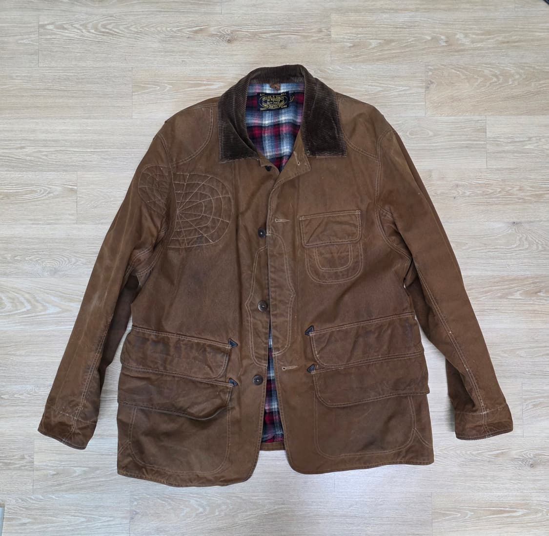 폴로 랄프로렌 왁스 자켓 XL 상품이미지1