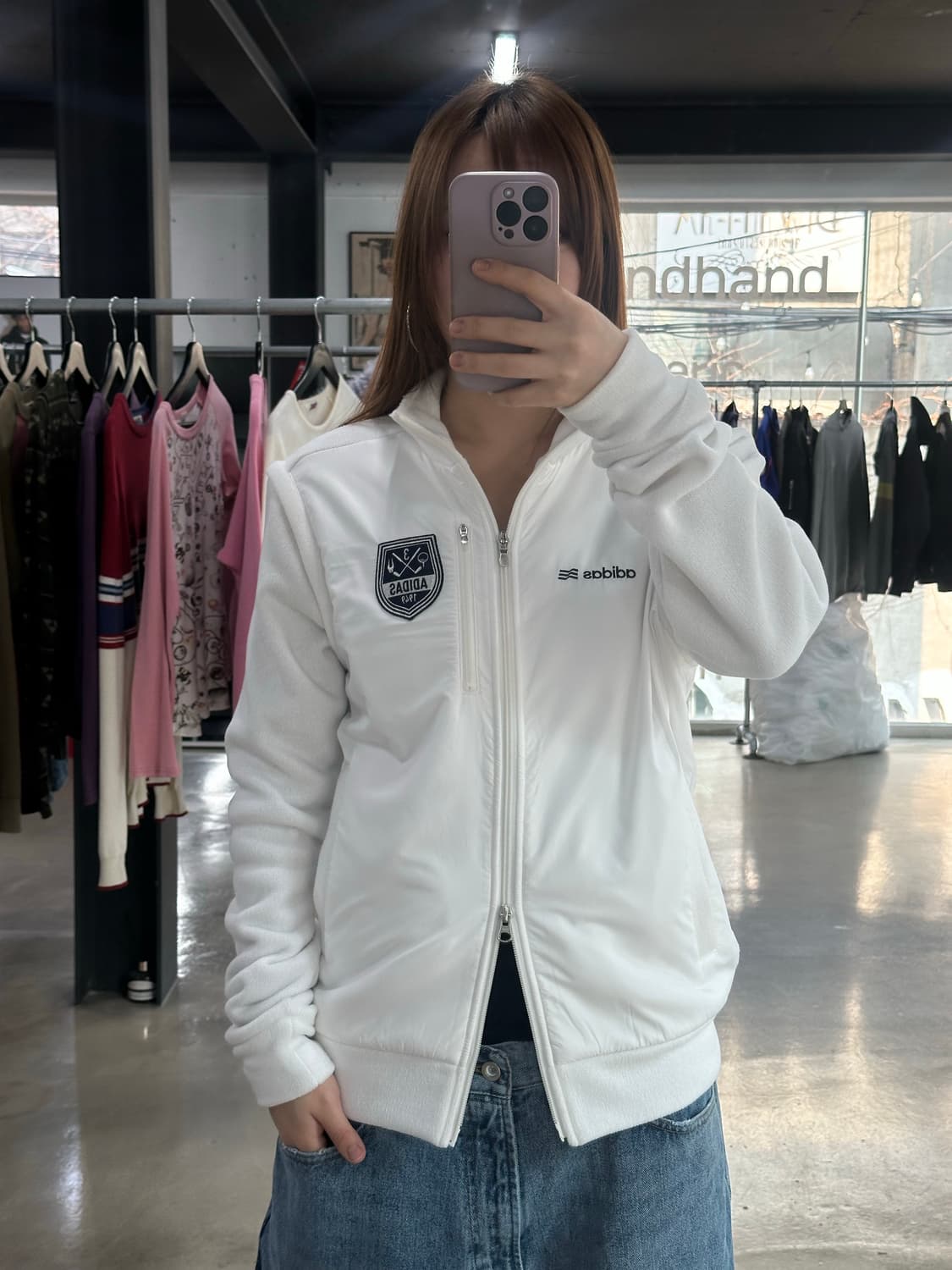 아디다스 1949 오픈암 플리스 투웨이져지 상품이미지4