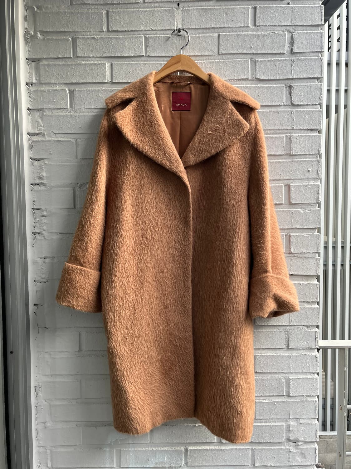 AMACA alpaca coat 상품이미지2