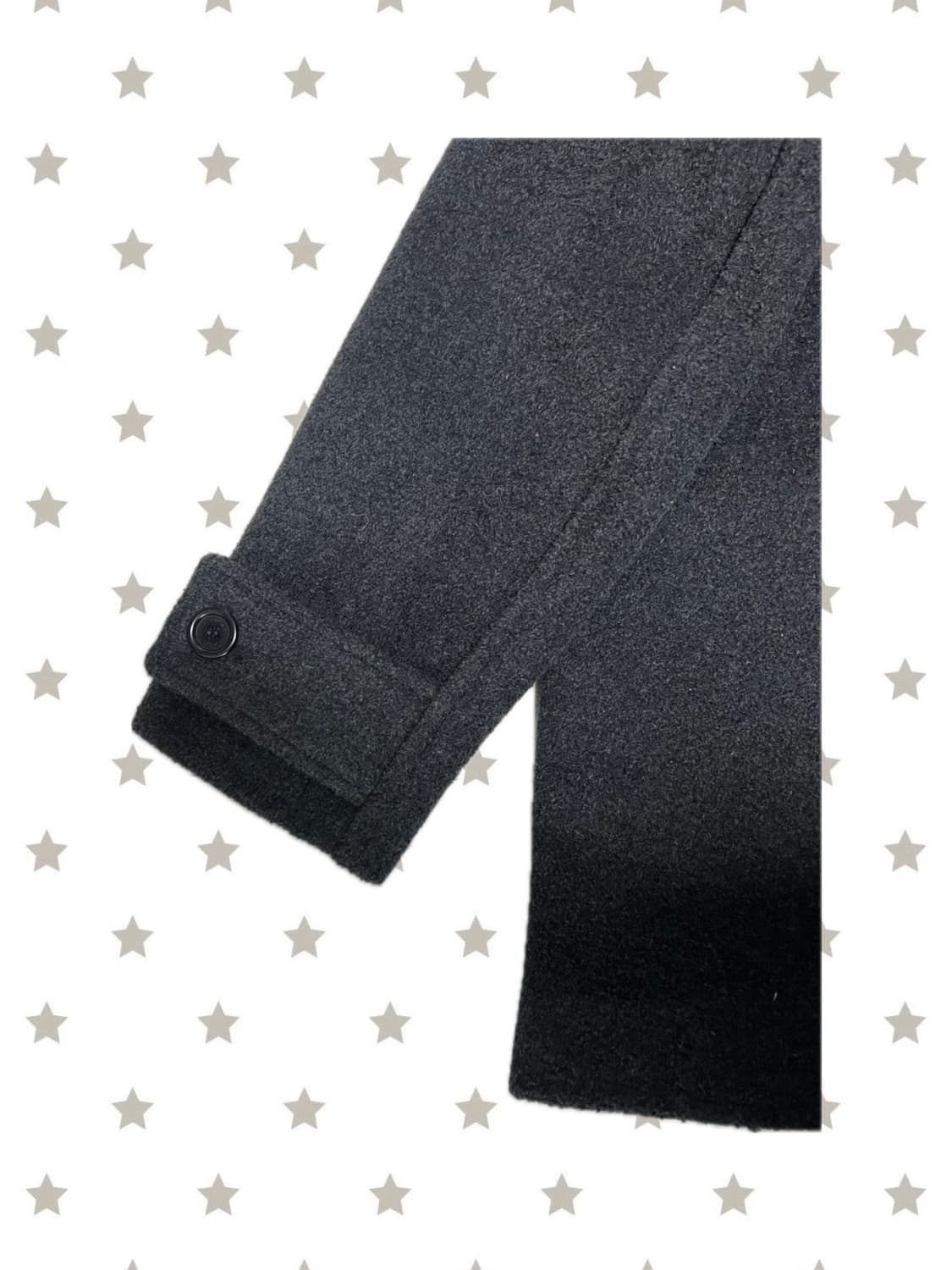 코드그라피 울 더플 하프 코트 차콜 S 판매합니다! 상품이미지3