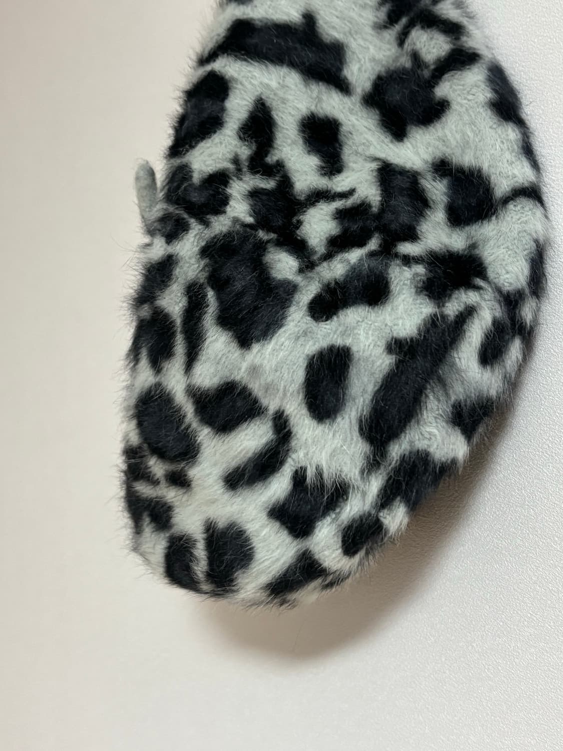 빈티지) 앙고라 레오파드 베레모 상품이미지3