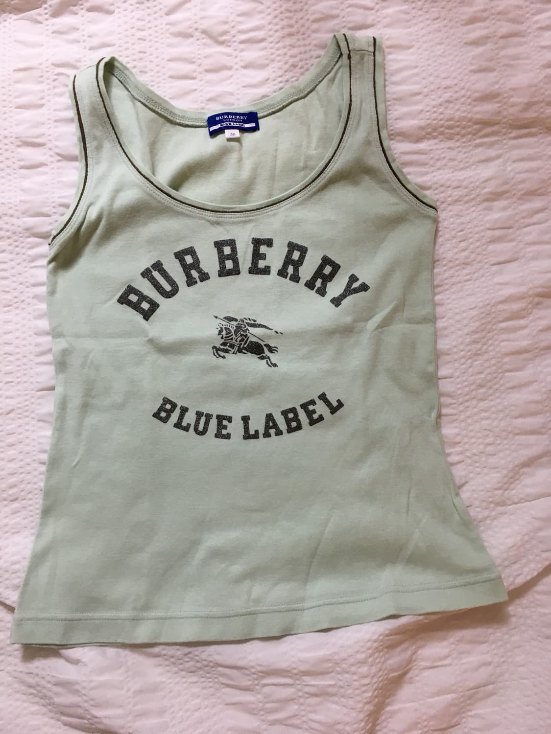 민트코어 반짝이 burberry bluelabel 상품이미지5
