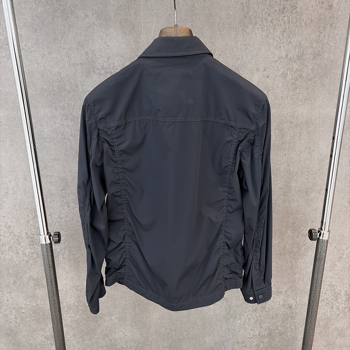 (정품/새상품) 폴앤샤크 남성 네이비 경량 나일론 자켓 상품이미지3
