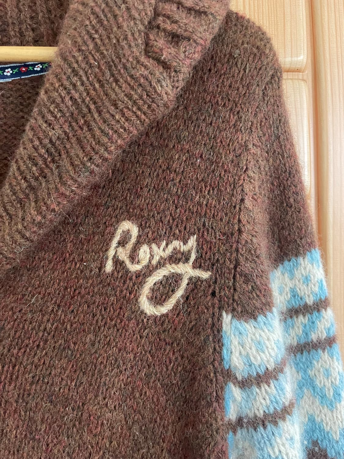 Roxy 빈티지 떡볶이 울 코트/ 가디건 상품이미지2