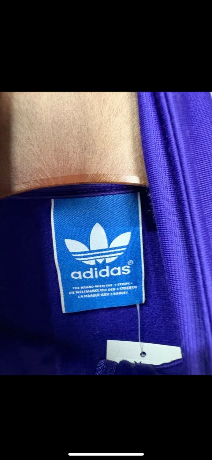 아디다스 클래식 파이어버드 퍼플 트랙탑 져지 H1230 상품이미지5