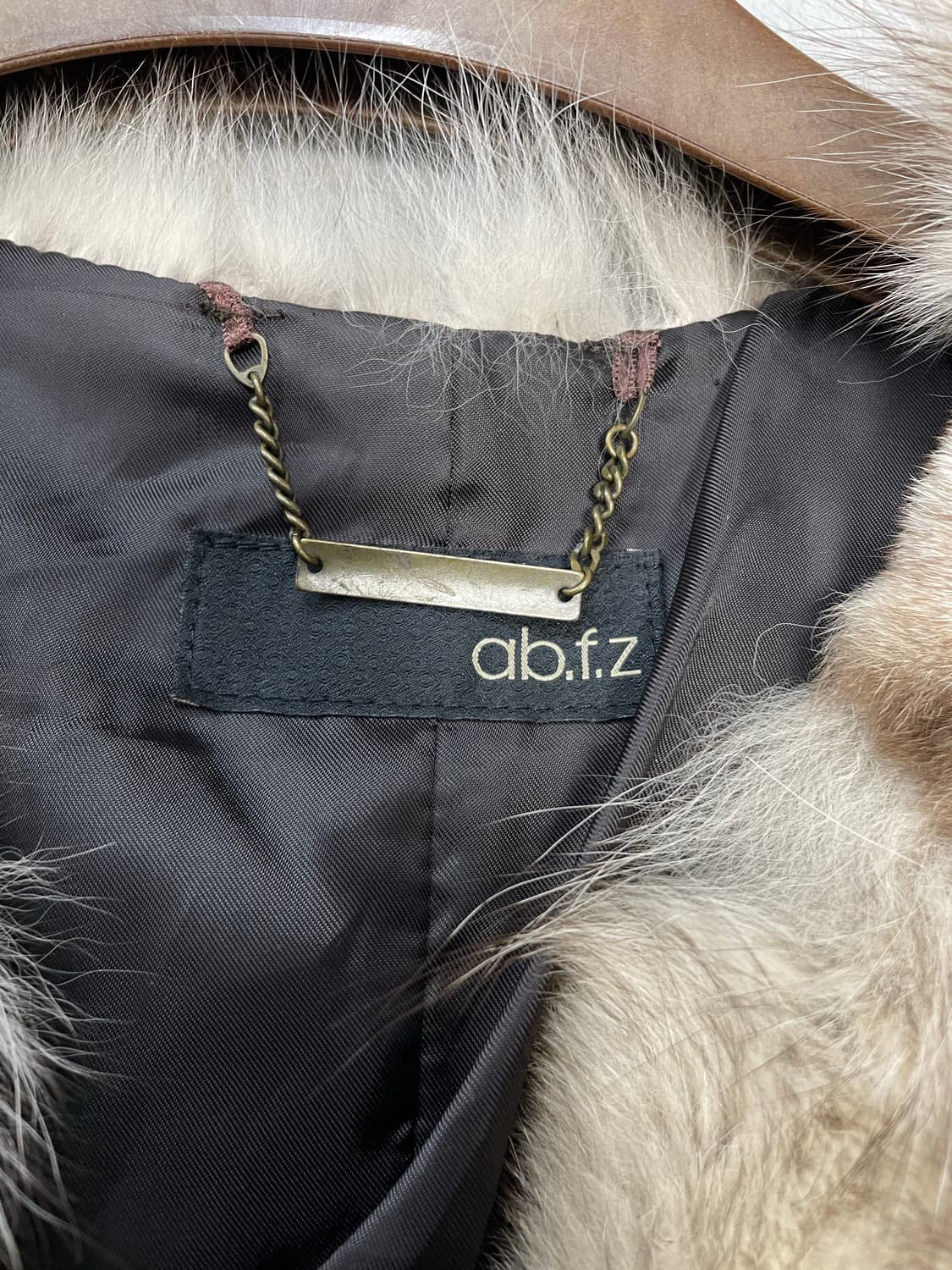 ab.f.z 폭스퍼 모피 조끼 H1715 상품이미지5