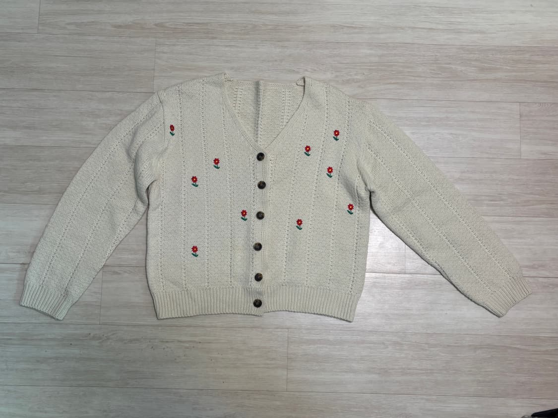 플라워 가디건 상품이미지1