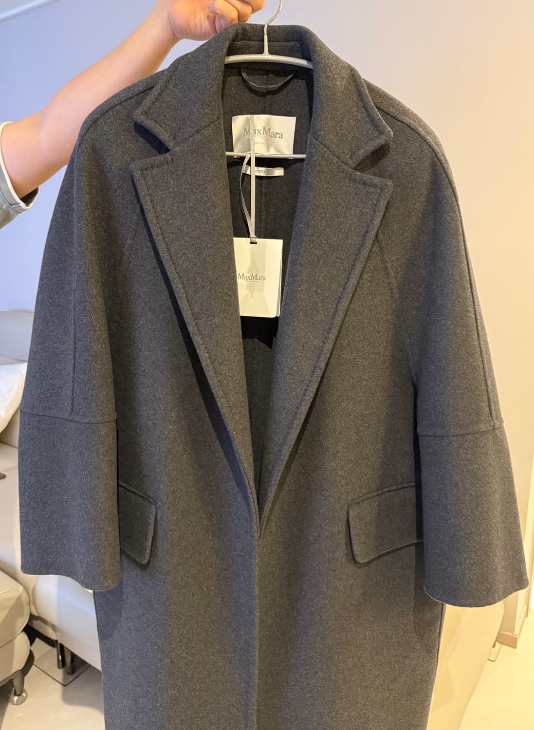 (새상품)막스마라 아스부르고 버진울 코트 상품이미지1