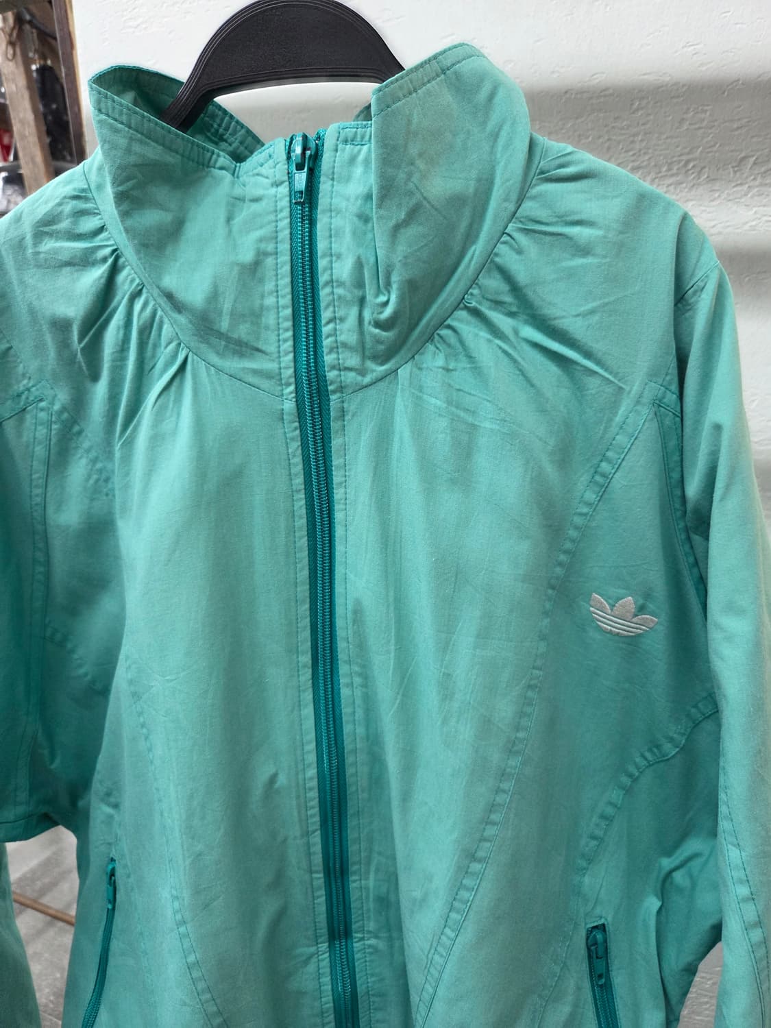 ADIDAS 아디다스 민트 바람막이💯 상품이미지2