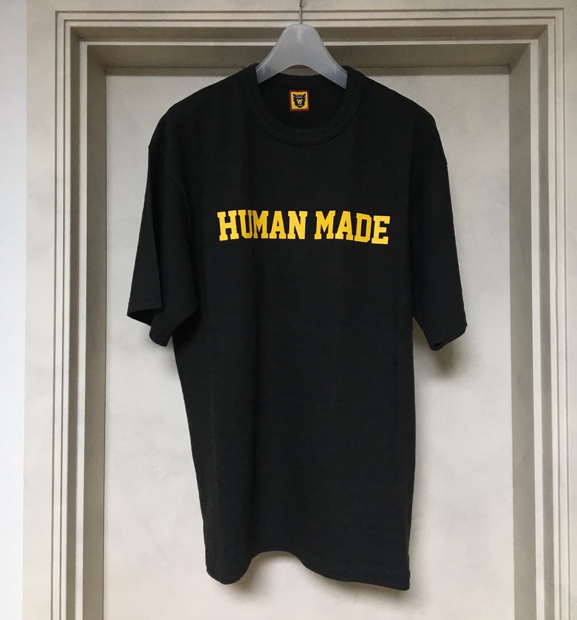 휴먼메이드 클래식 로고 티 반팔 블랙 상품이미지1