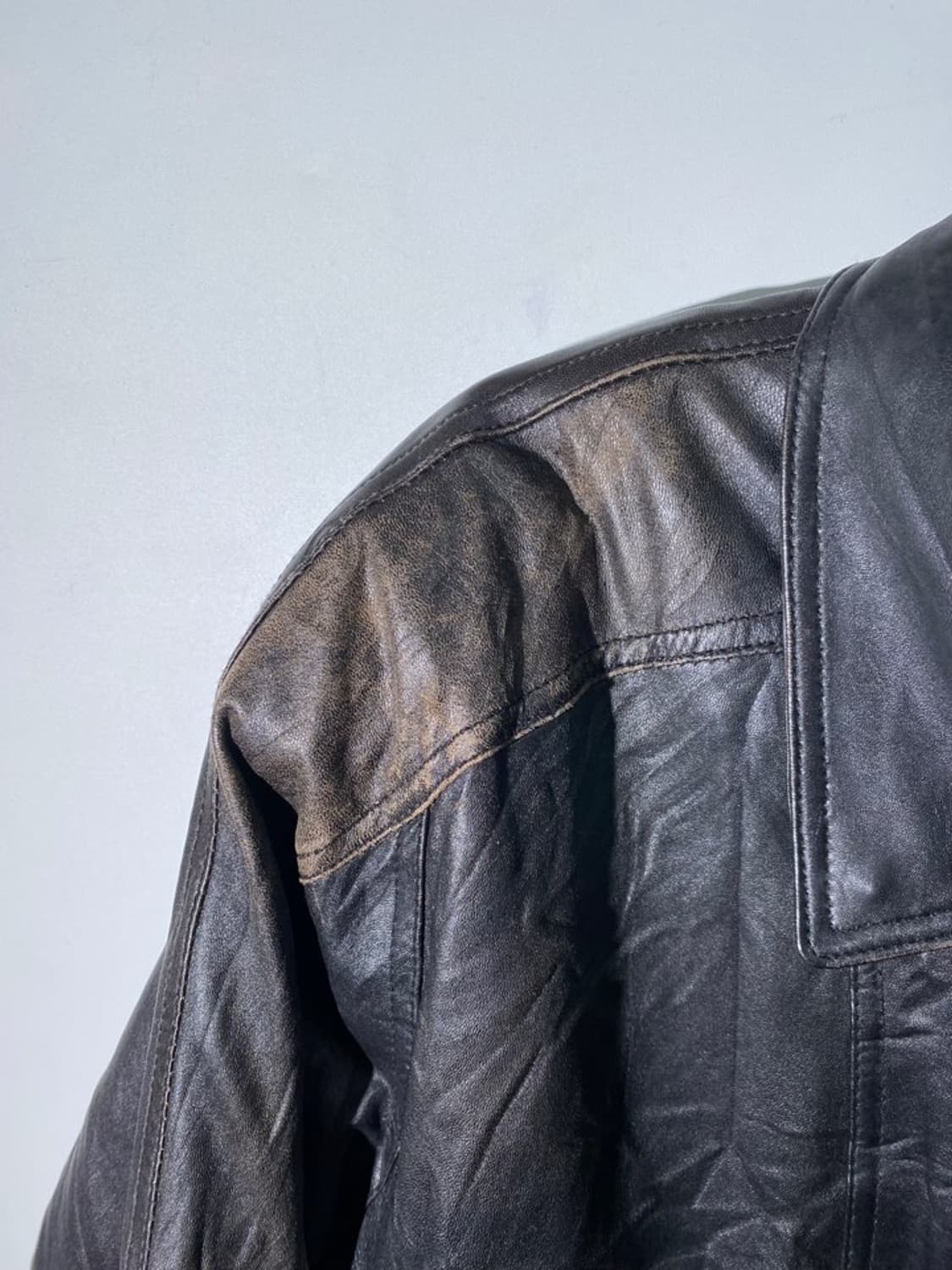 robo 리얼 레더 자켓 상품이미지5