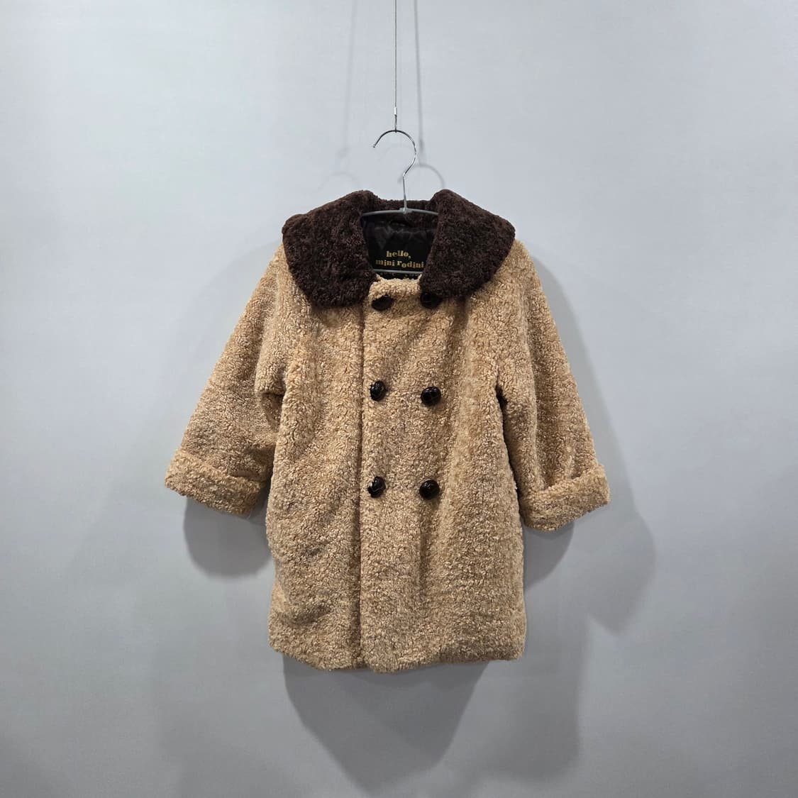 미니로디니 양털 코트 104/110 상품이미지1