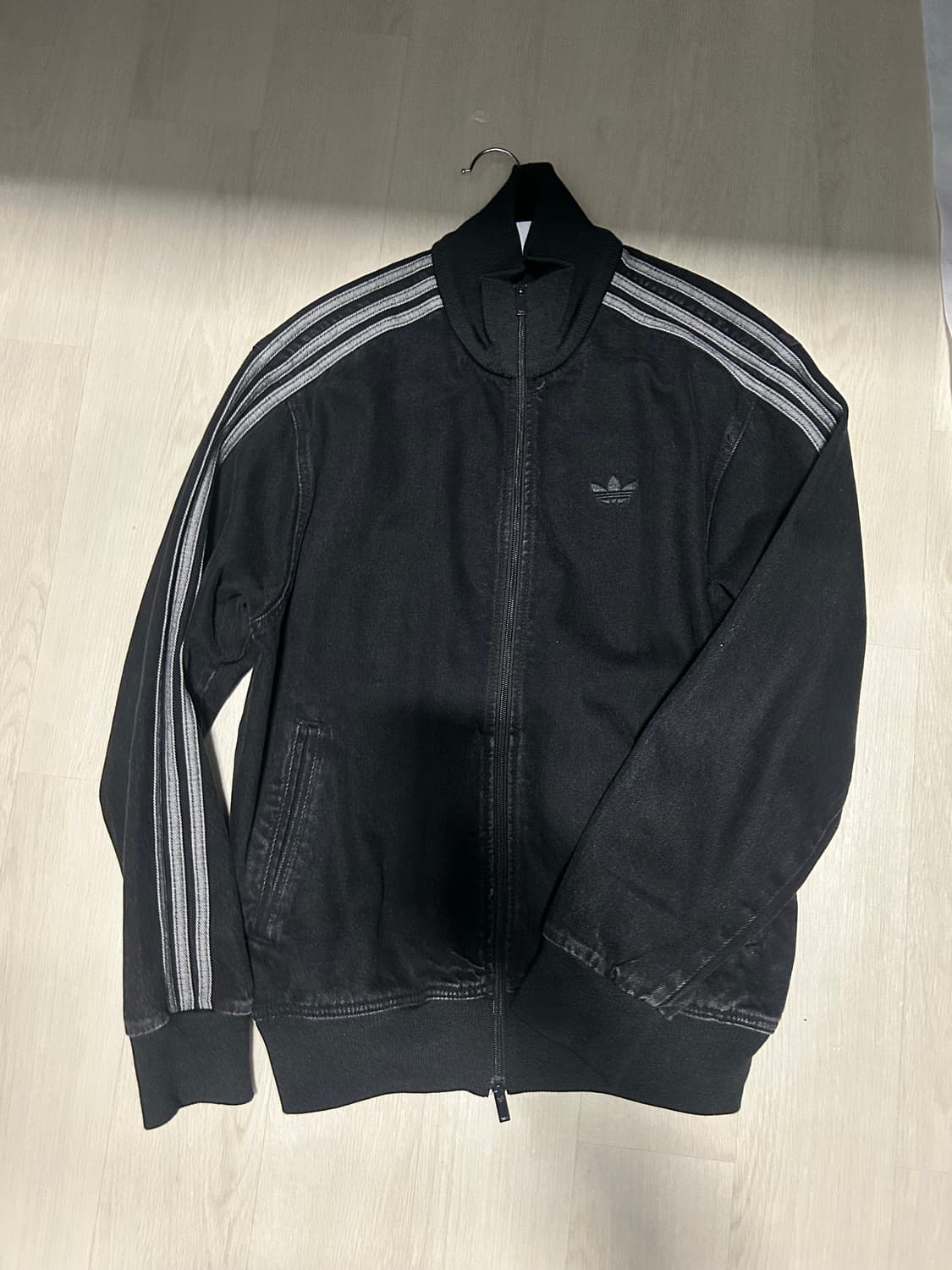 아디다스 데님 파이어버드 트랙탑 트루 블랙 데님 상품이미지2