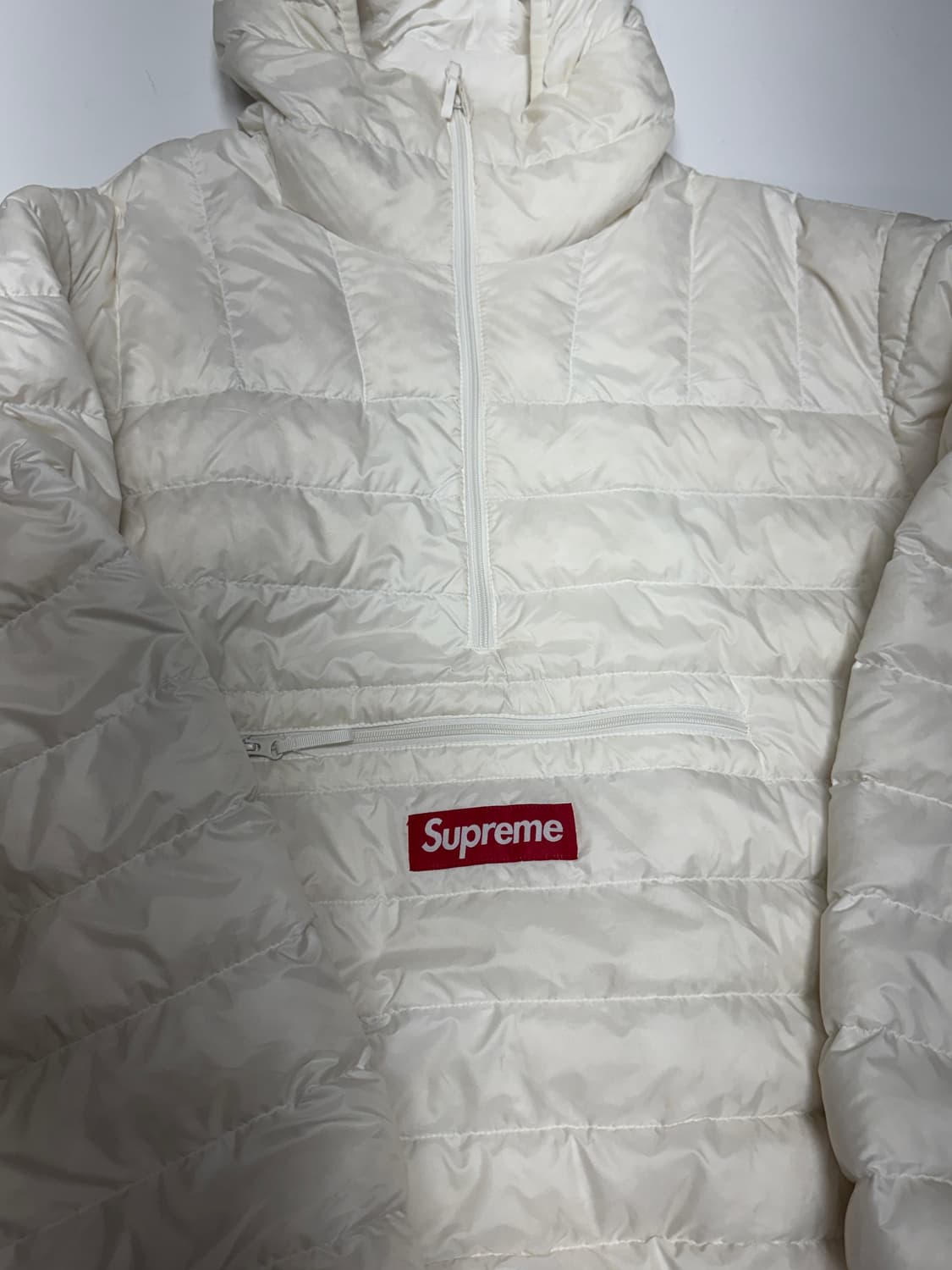 우주매물 슈프림 마이크로 하프 패딩 L 상품이미지3