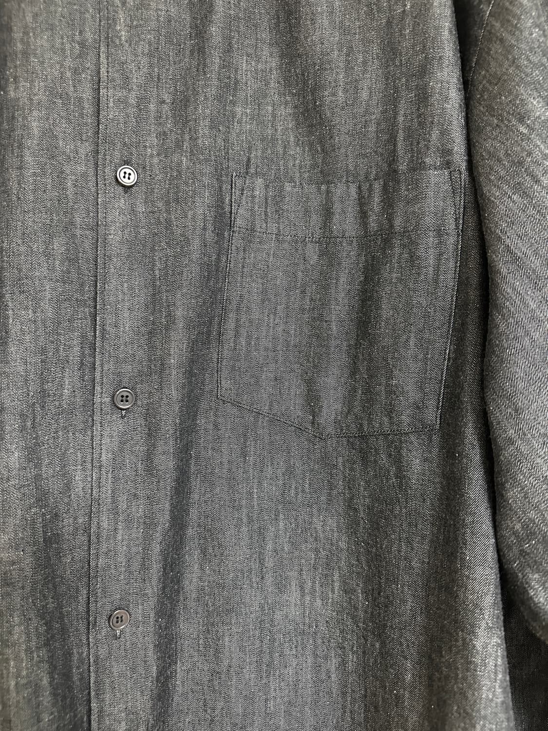 (52 1회착) 솔리드옴므 25ss 라이트 데님 셔츠 상품이미지3