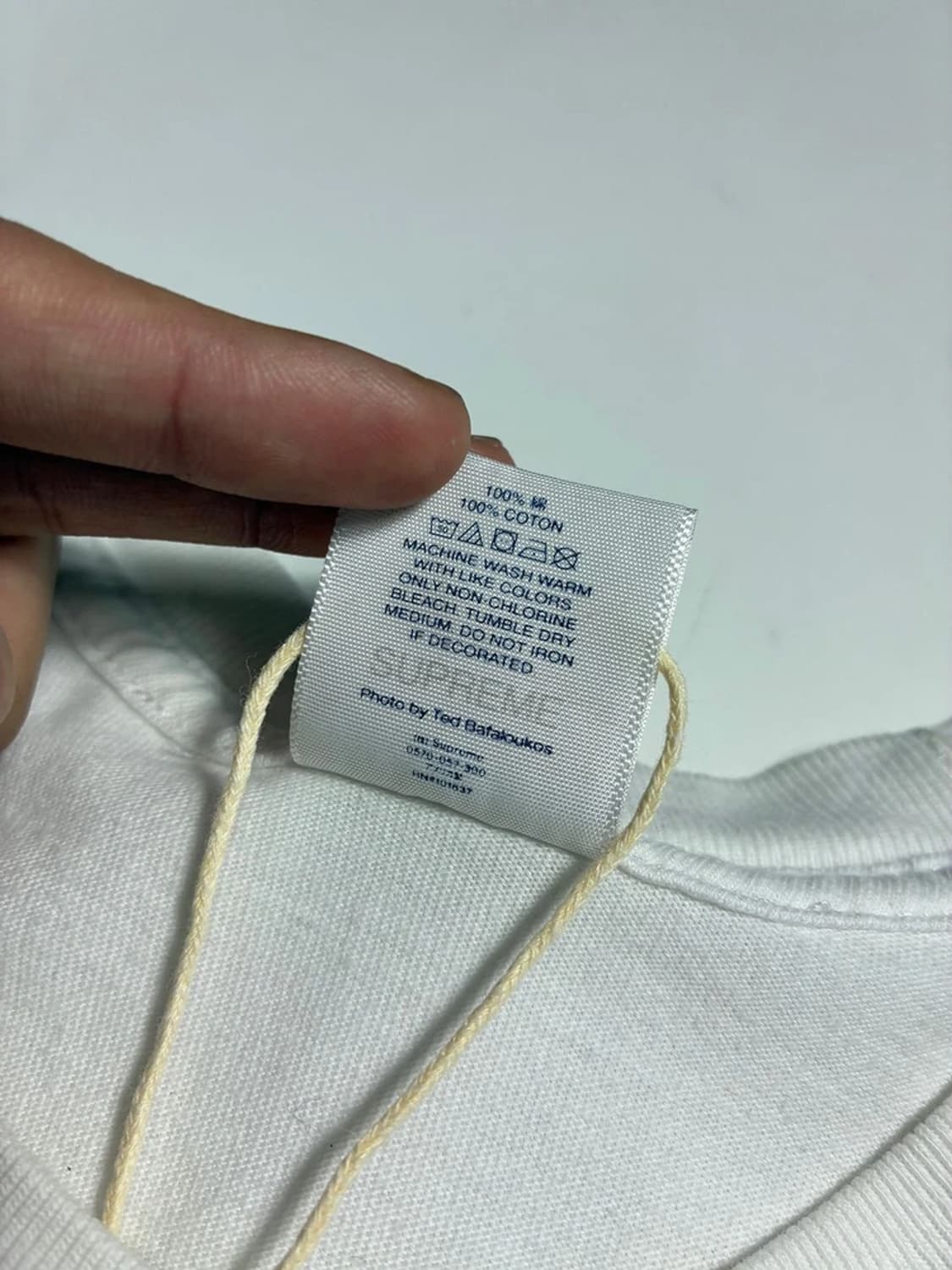 슈프림 아우구스투스 파블로 반팔 티셔츠 R2208 상품이미지7