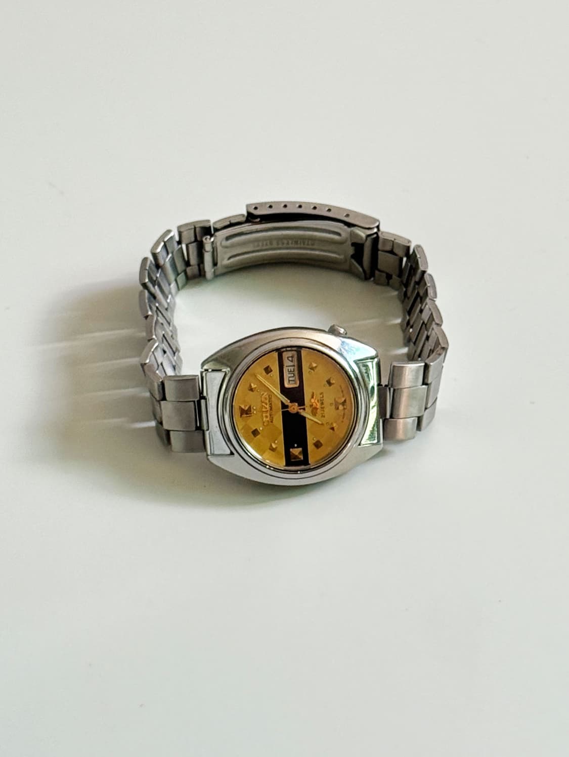 80s CITIZEN Automatic Metal Watch 상품이미지3