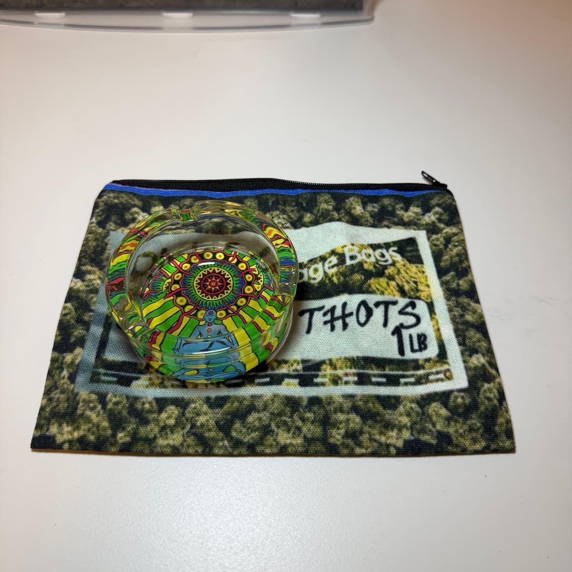 사이키델릭 만다라 명상 애쉬트레이 재떨이 상품이미지3