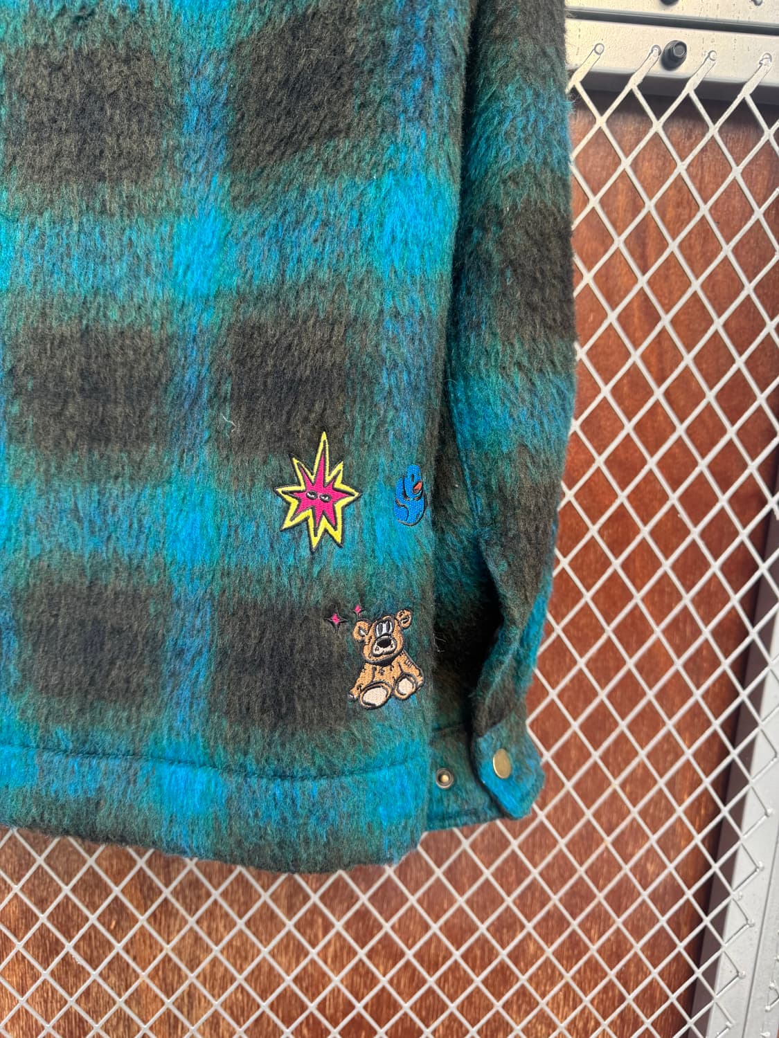 ZARA 자라 체크 플라넬 집업 자켓 S 상품이미지8