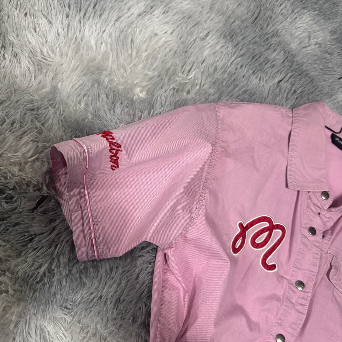 정품) 말본 여성 버킷 점프수트 핑크  S사이즈 상품이미지8