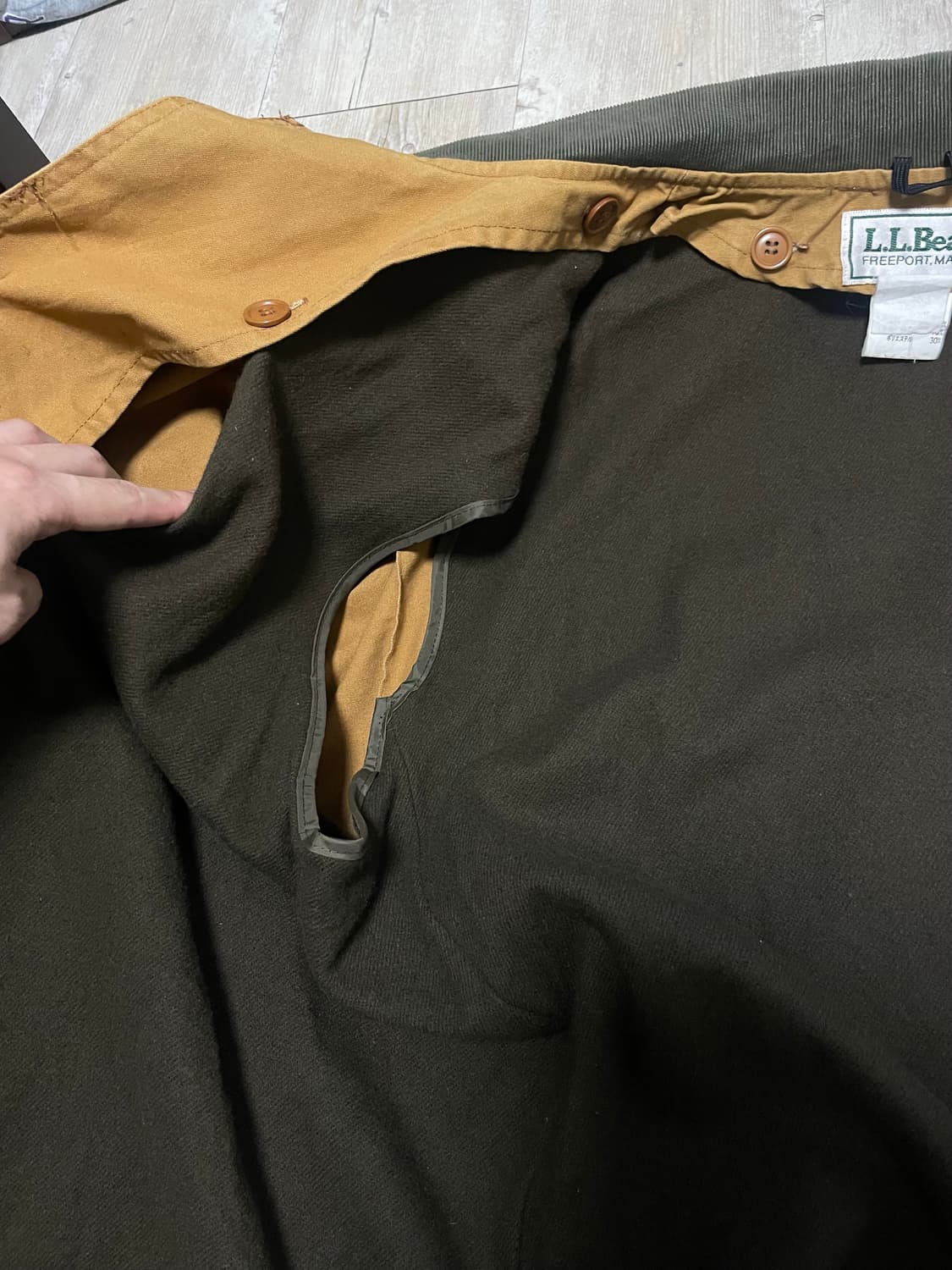 Llbean 빈티지 헌팅자켓 상품이미지3