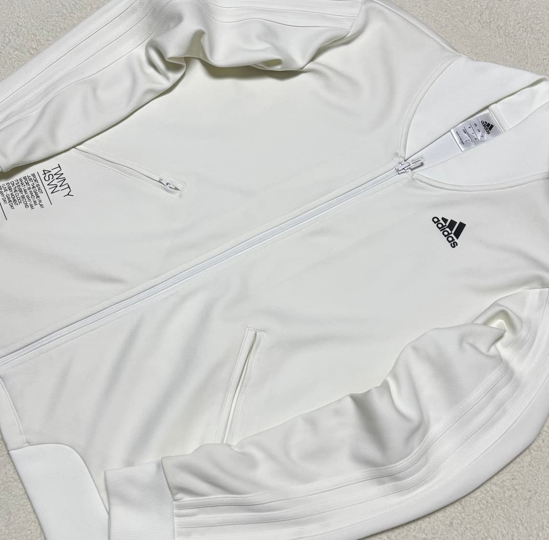 아디다스 화이트 져지 상품이미지3