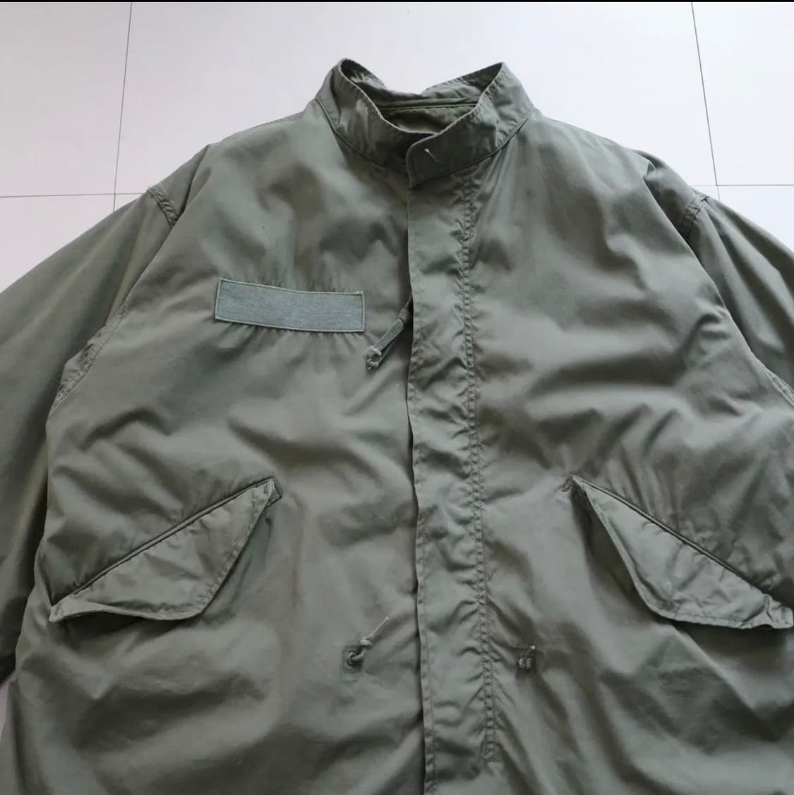 78년산 미군 오리지널 M65 피쉬테일 파카 개파카 M 내피포함 상품이미지2