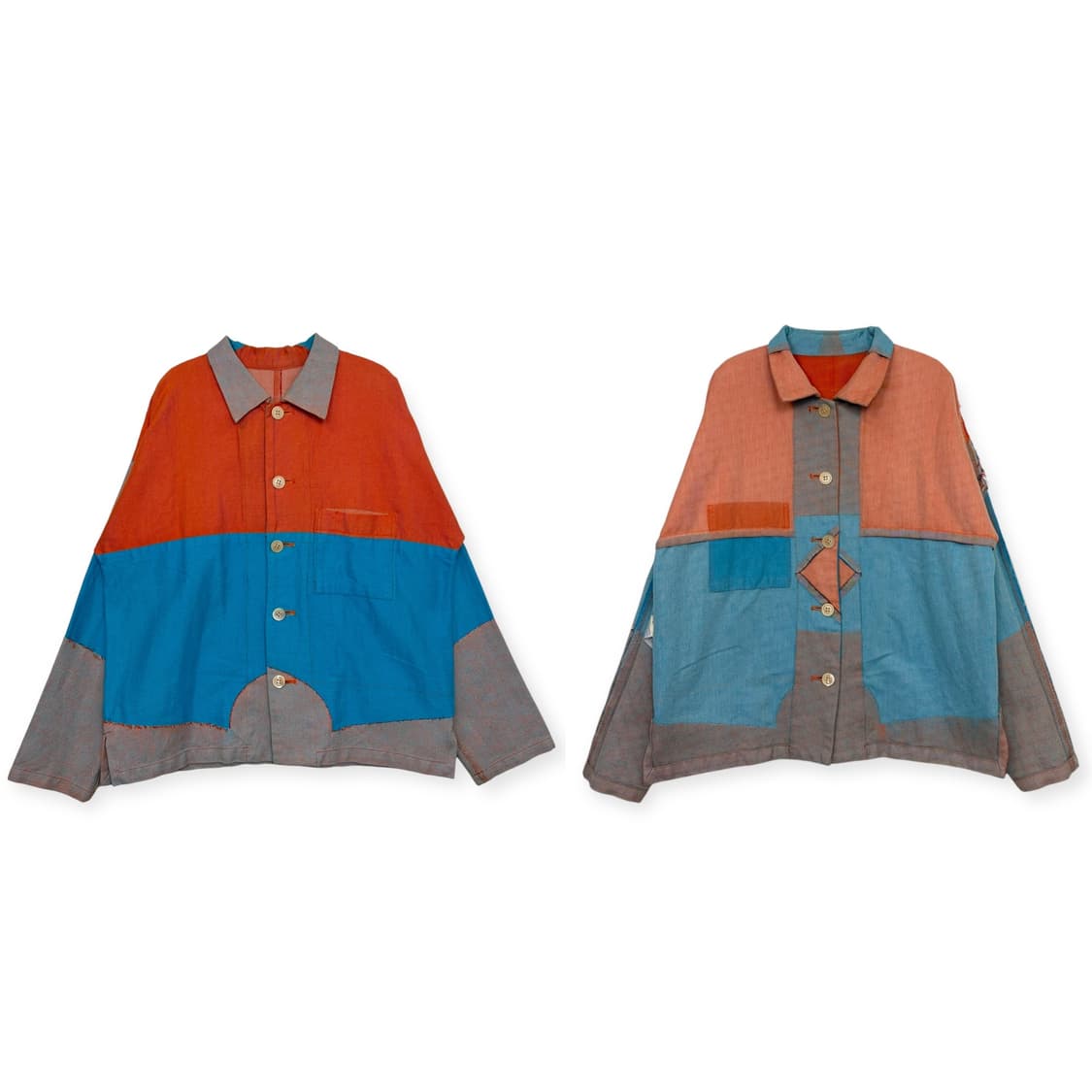 이세이미야케 apoc 리버시블 양면 패턴 자켓 상품이미지1