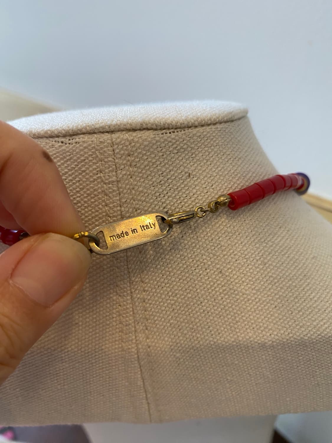 Luciana Bijoux 빈티지 목걸이 루치아니비쥬 비즈 목걸이  상품이미지5