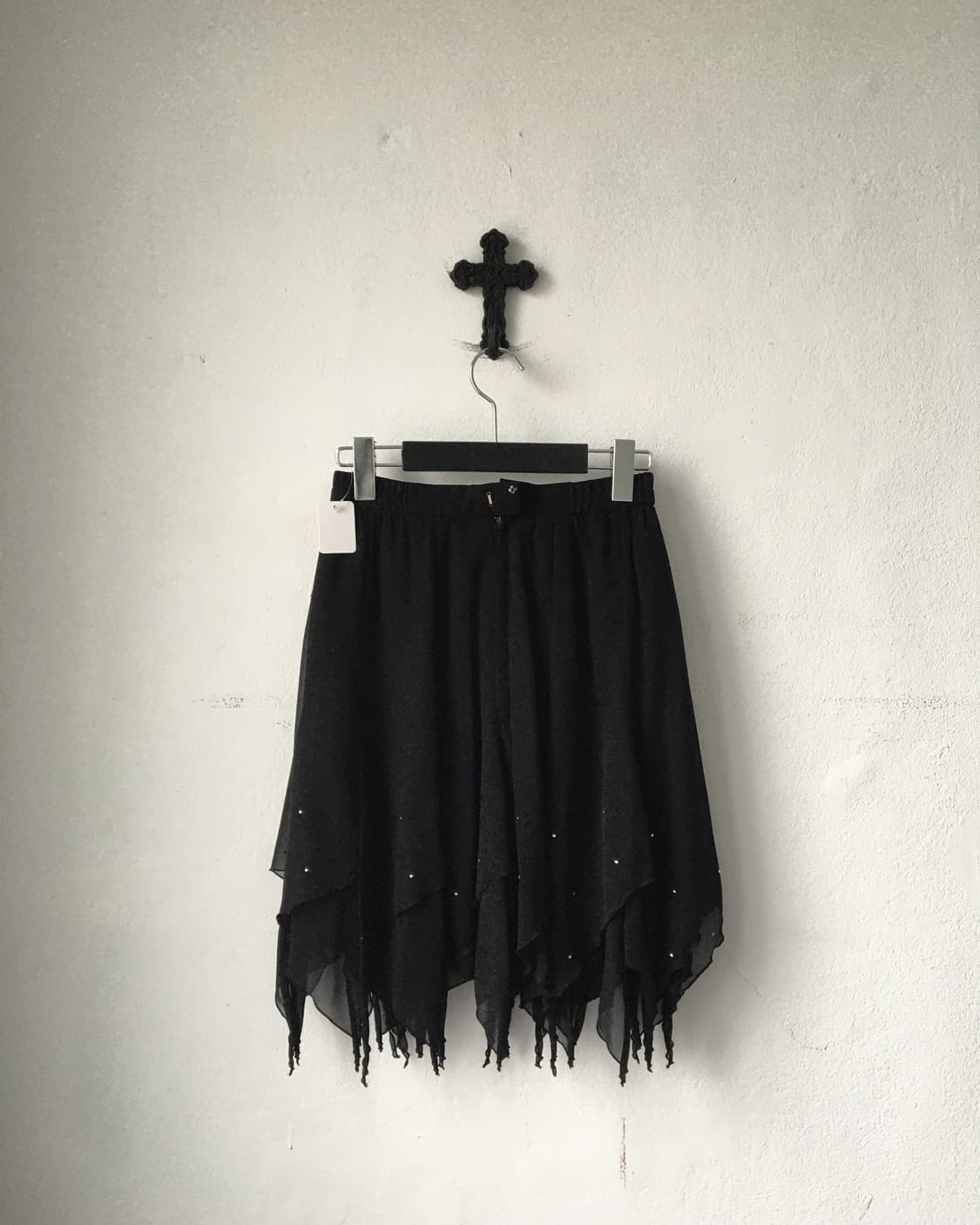 Cubic point unbalanced fairy mood skirt 상품이미지4
