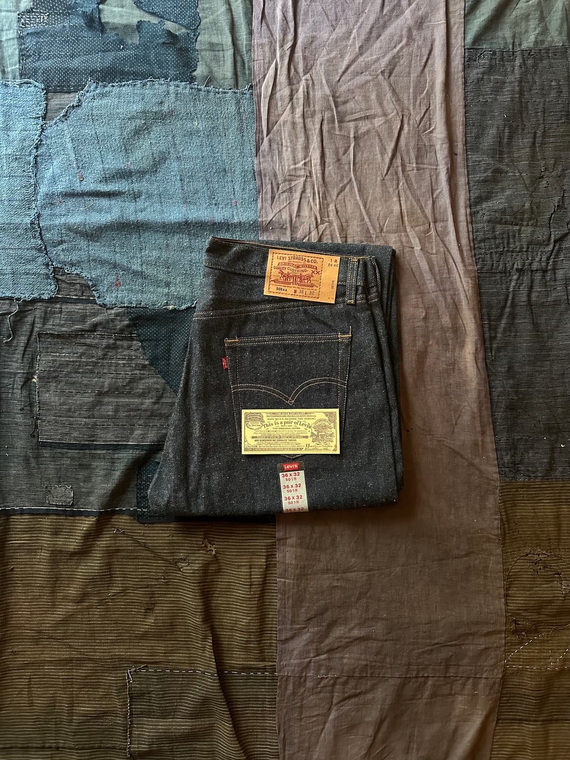 90s Dead Stock USA Levis 501 발렌시아 Denim 상품이미지1