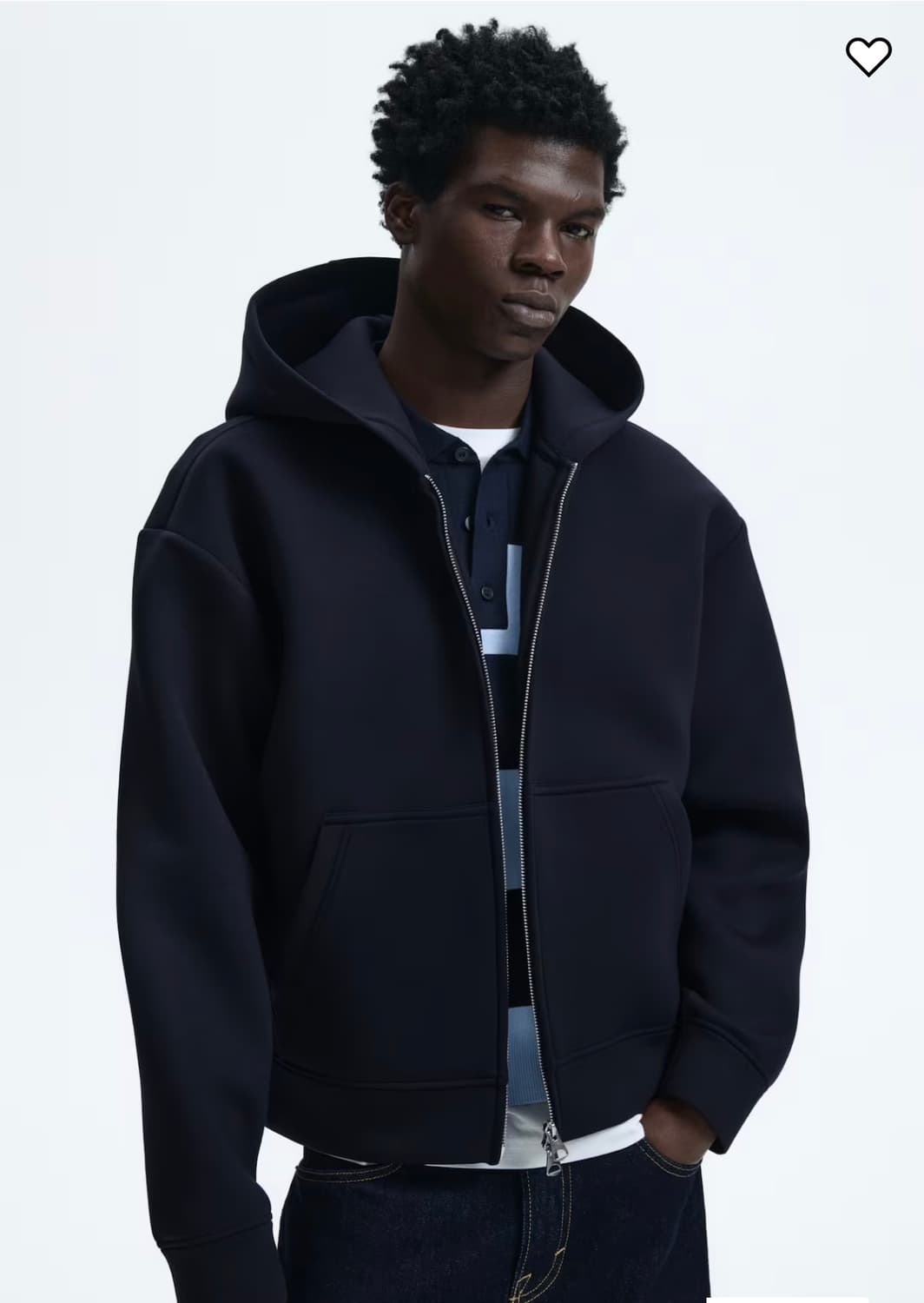 스쿠버 집업 후디 루즈핏 상품이미지5