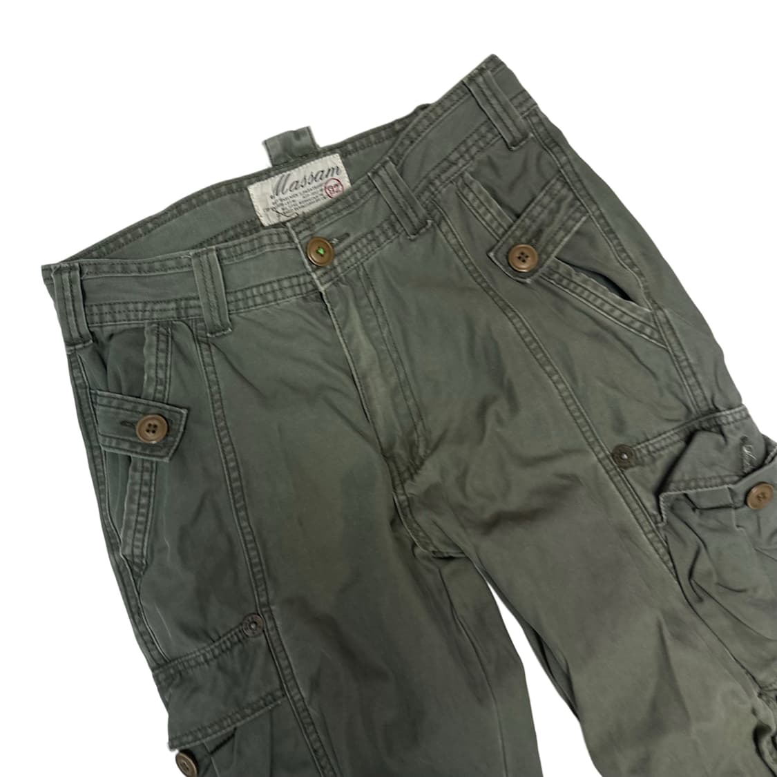 Vintage 카키멀티포켓카고팬츠 29 상품이미지2