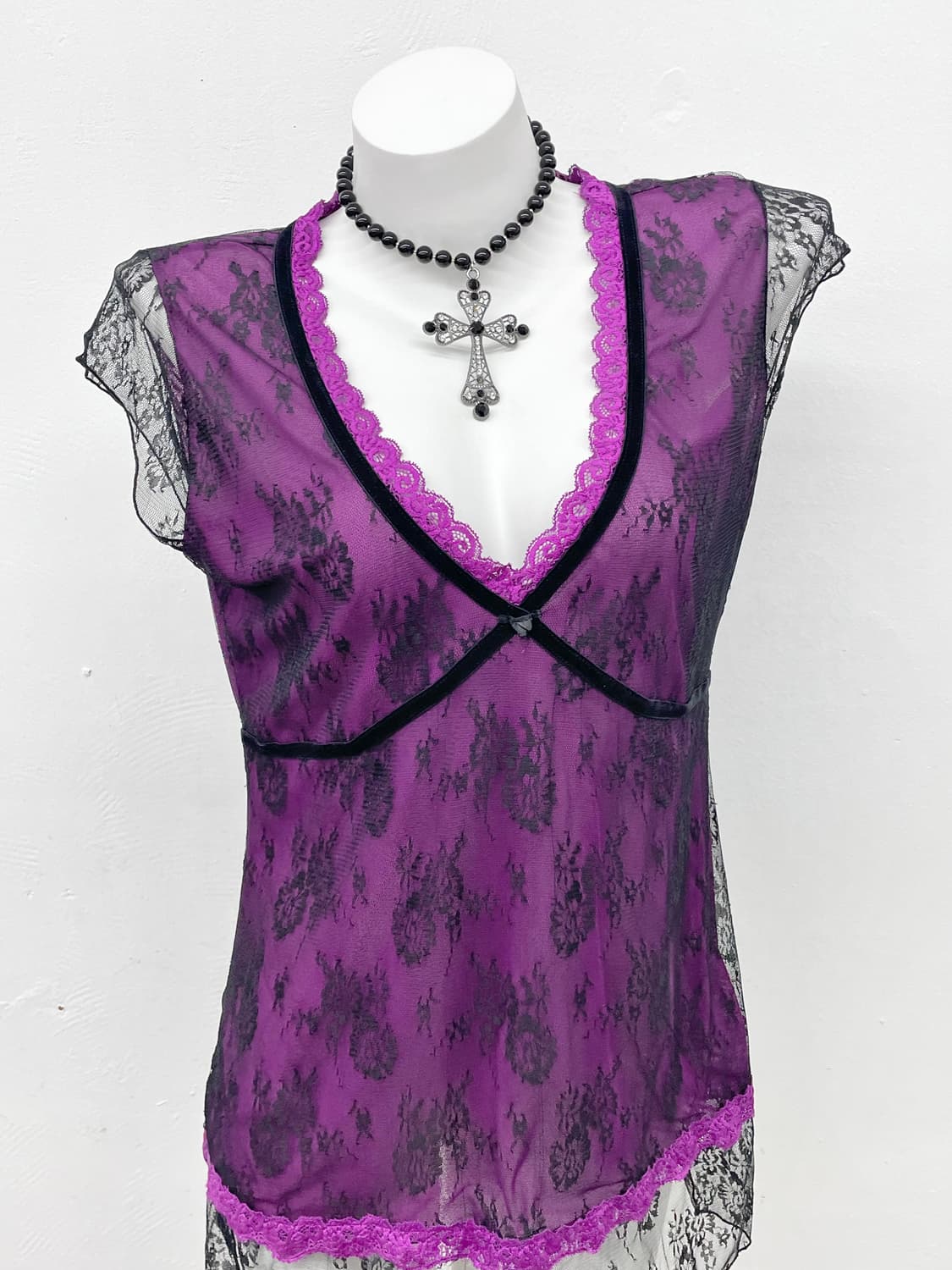 퍼플 레이스 탑 상품이미지2