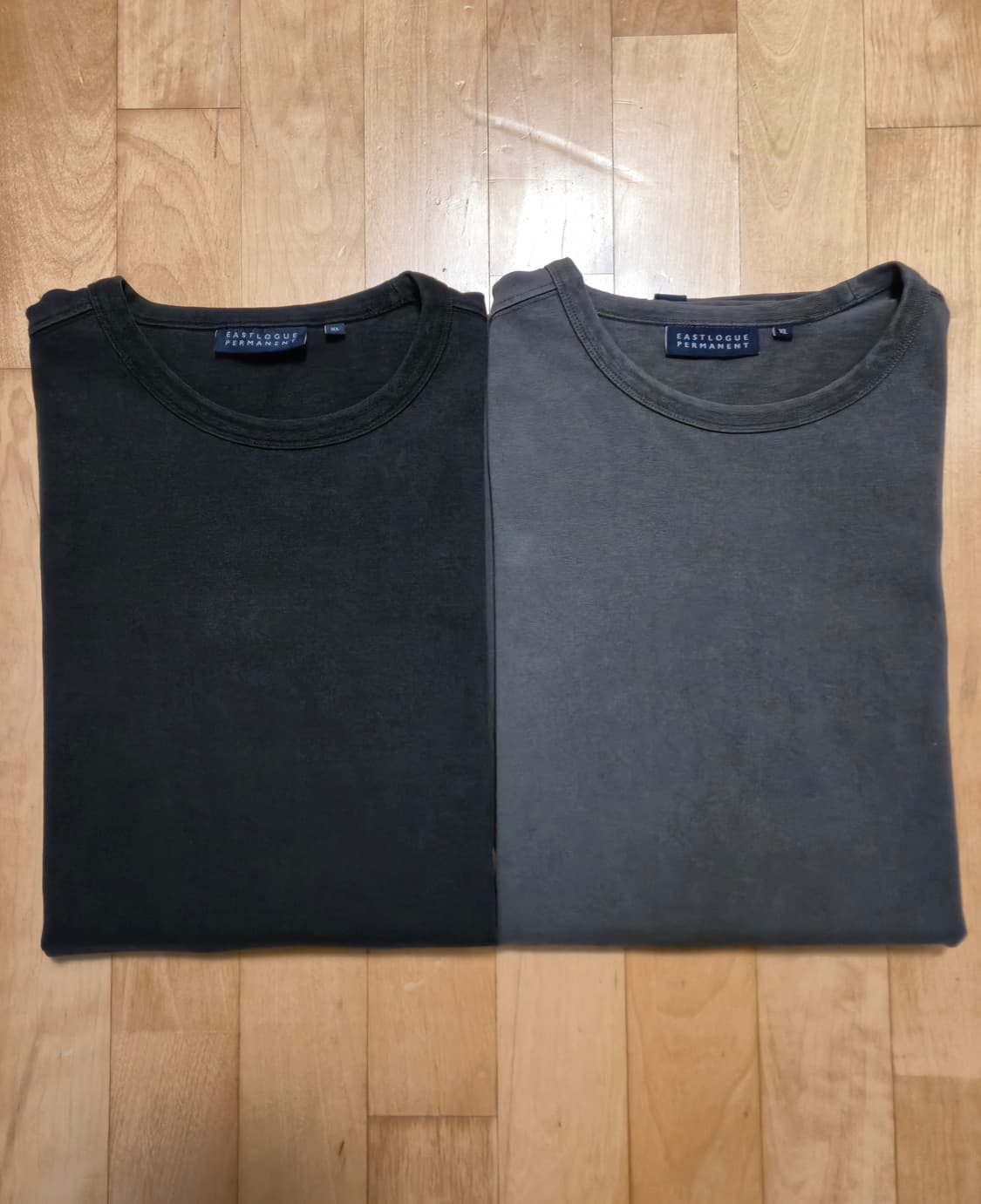 이스트로그 퍼머넌트 반팔티 XL 2종 일괄 상품이미지1