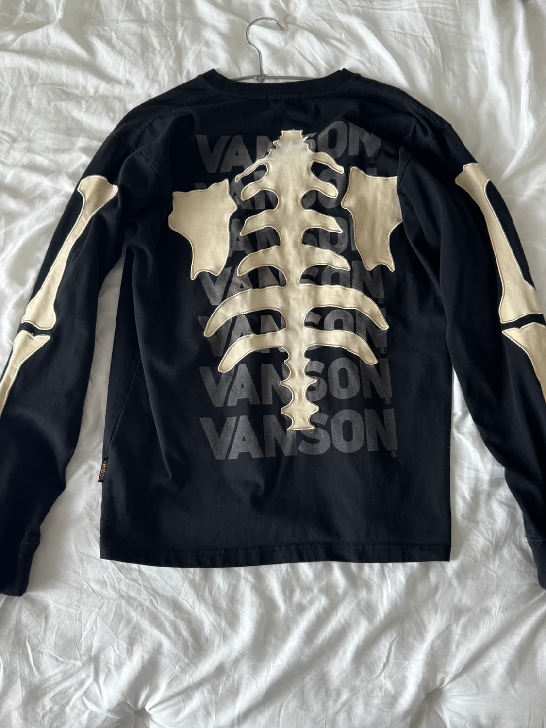 벤슨 본패치 롱슬리브 블랙 상품이미지1