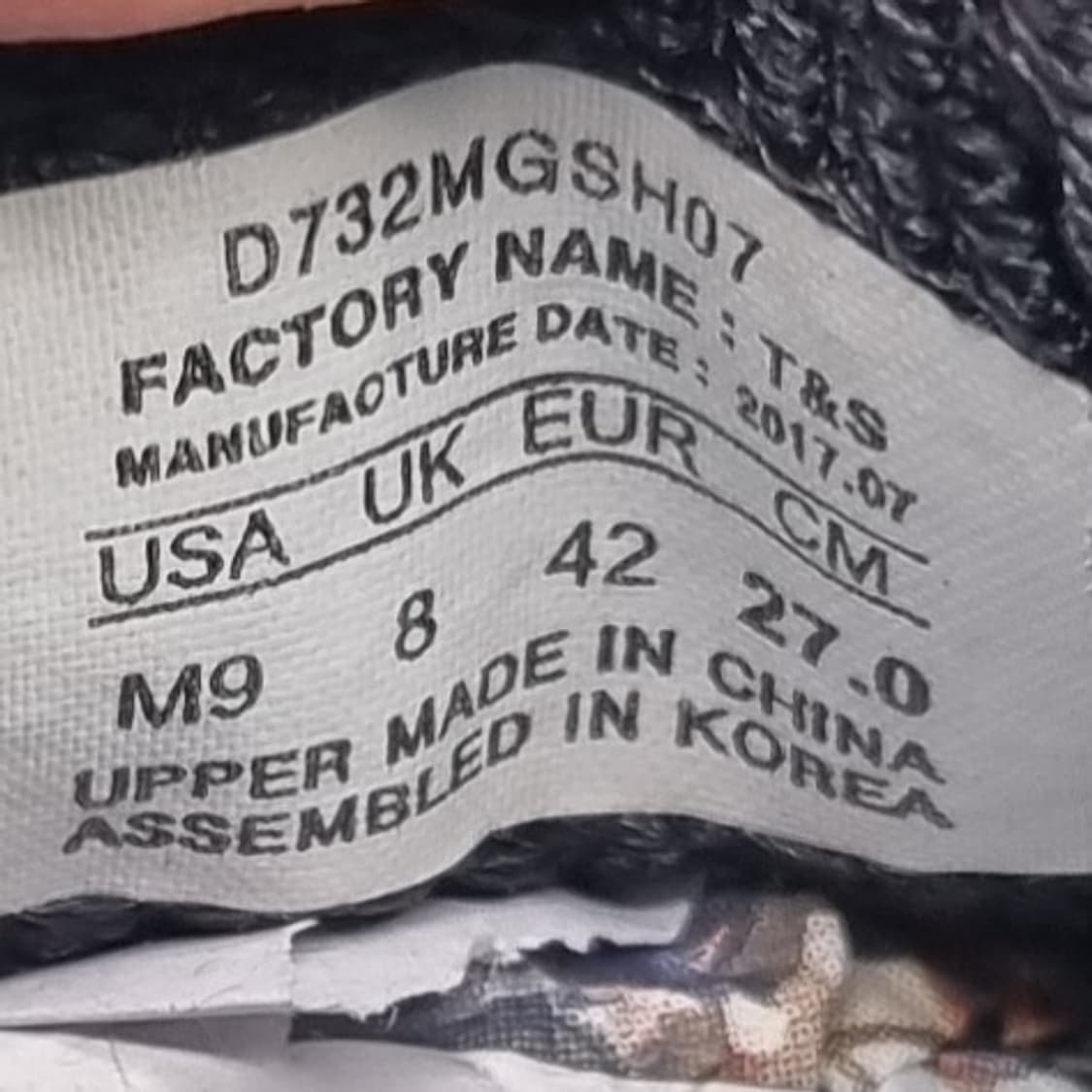 데상트 남성골프화270 상품이미지6