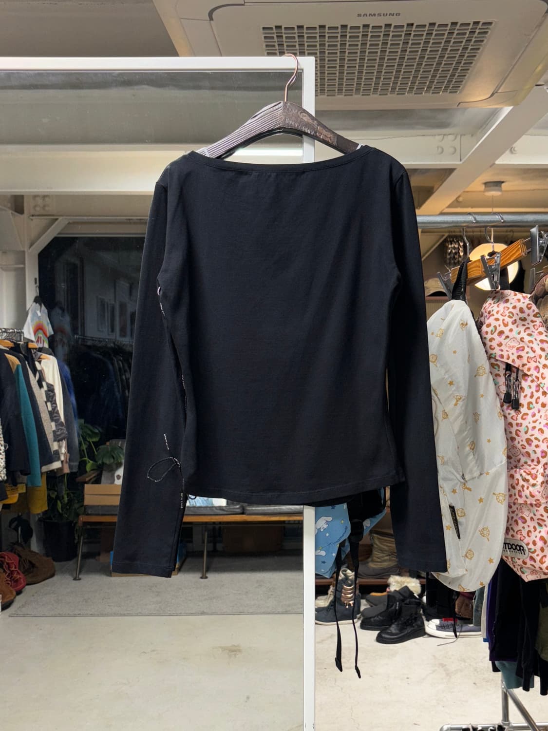 스포츠막스 크롭 롱슬리브 상품이미지4