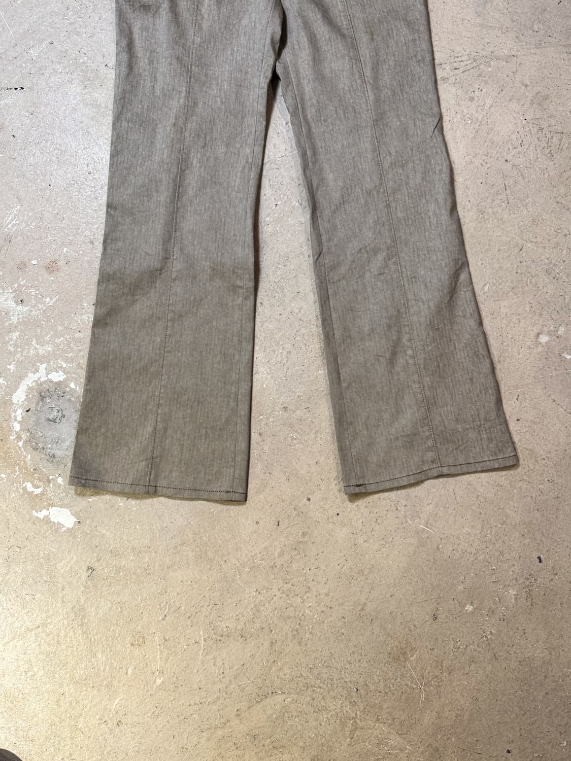 Beige flare pants   상품이미지4