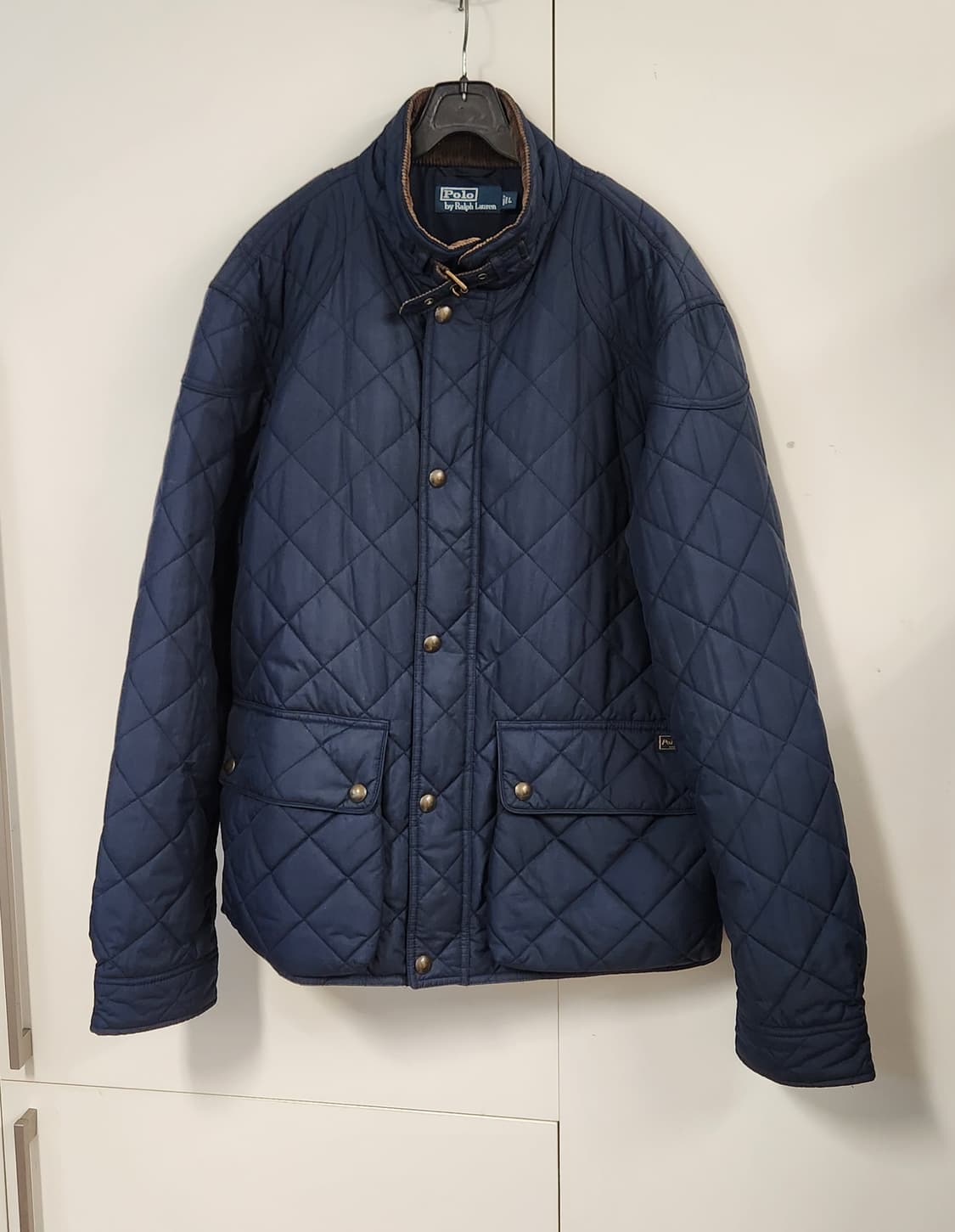 폴로 랄프로렌 네이비 퀼팅 자켓 L (100-105) 상품이미지1