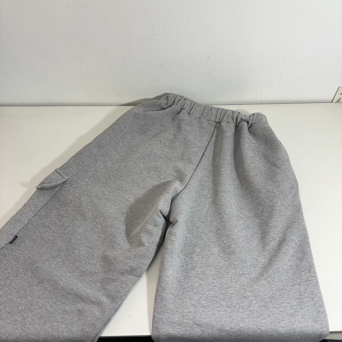 XL 더파코 그레이 루즈핏 카고 스웻 조거팬츠 상품이미지4