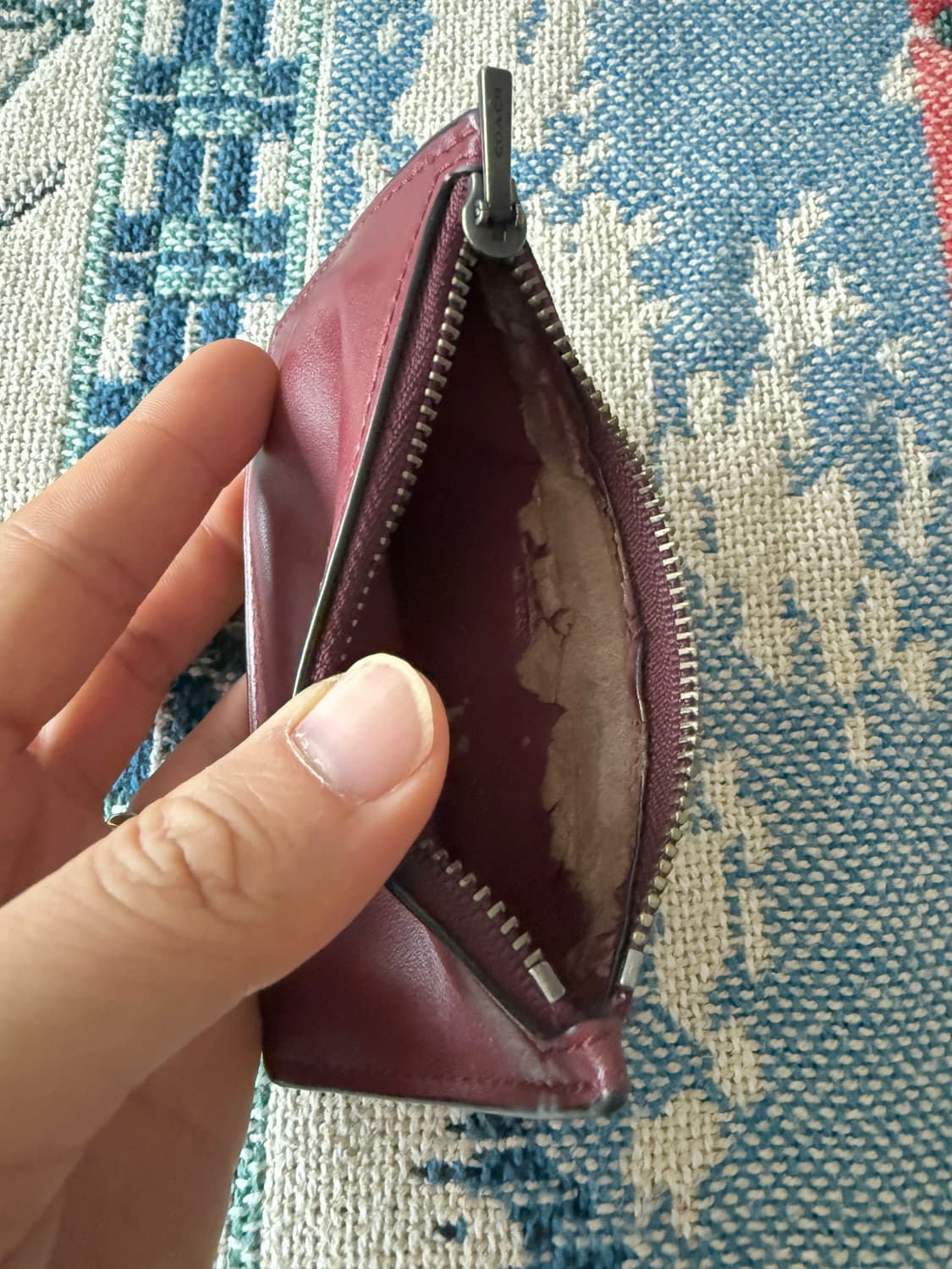 코치(COACH) 카드워렛(안감 데미지) 상품이미지6